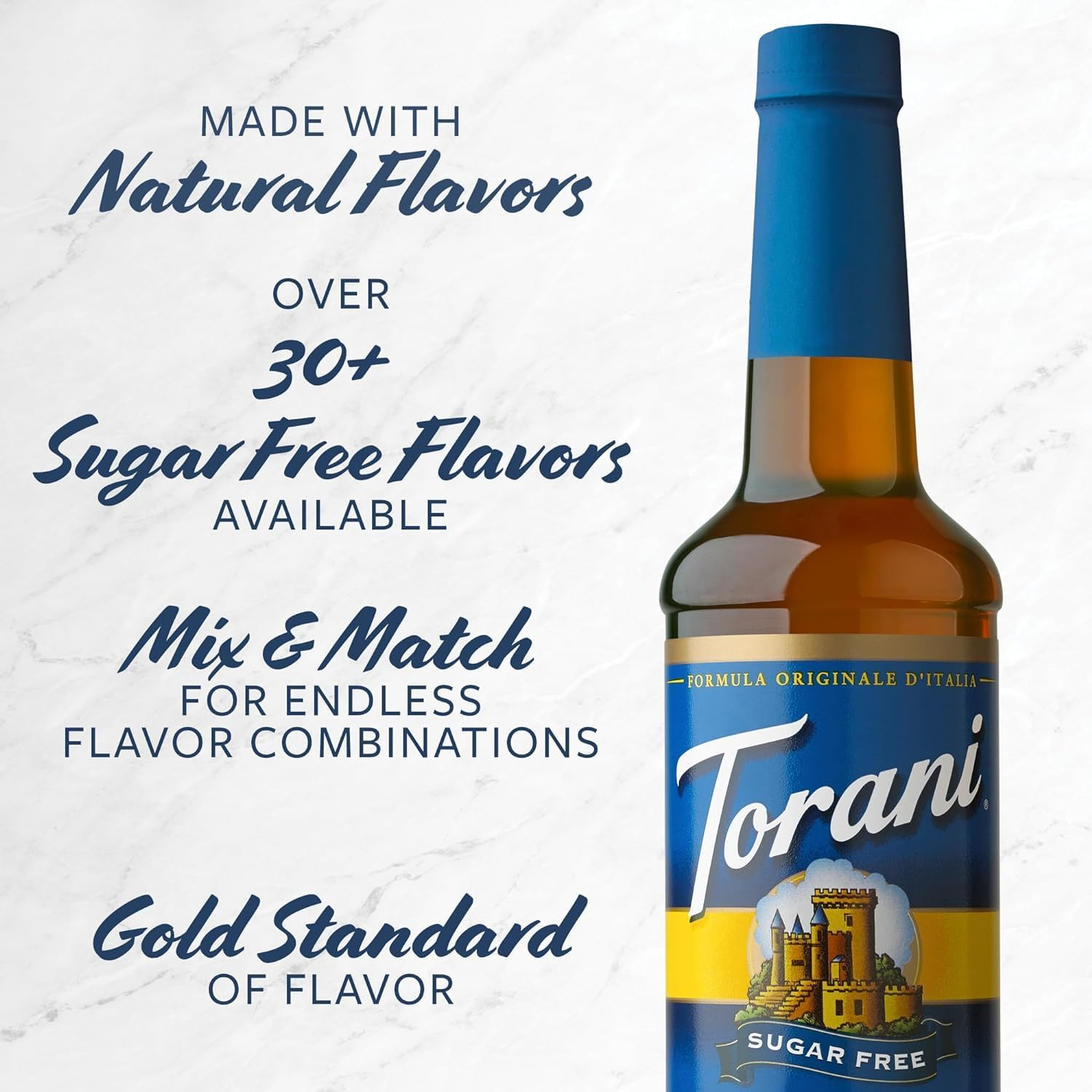 Torani Syrup Bundle, Sugar Free Vanilla and Pump, 25.4 Fl Oz Bottle (Pack of 4) image number 6