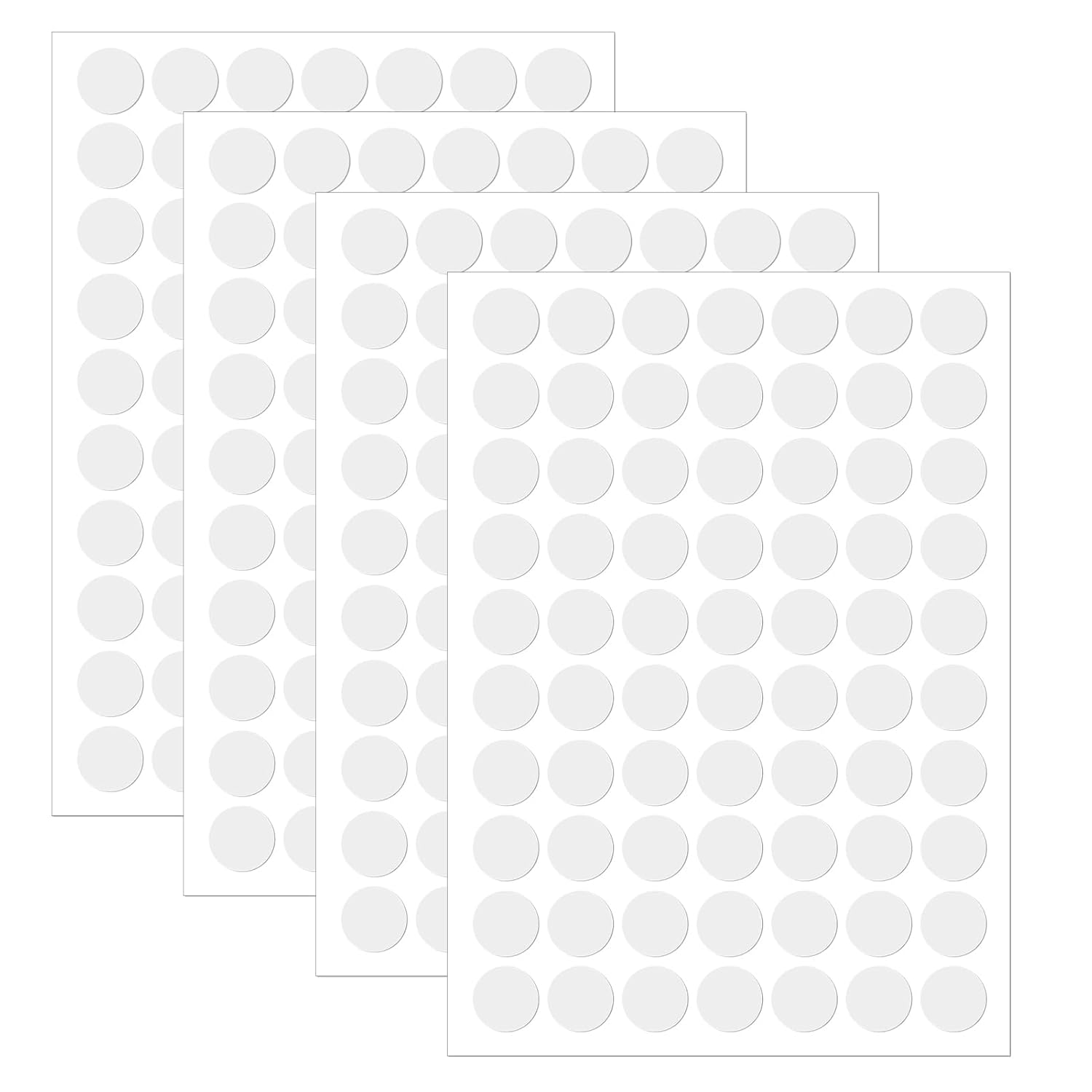 280 Pcs Nano Double Sided Dots - 20Mm round Removable No Residue Adhesive, Clear Reusable Glue Dots Tape for Walls, Posters, Photos, Crafts, Party & Home Decor image number 6