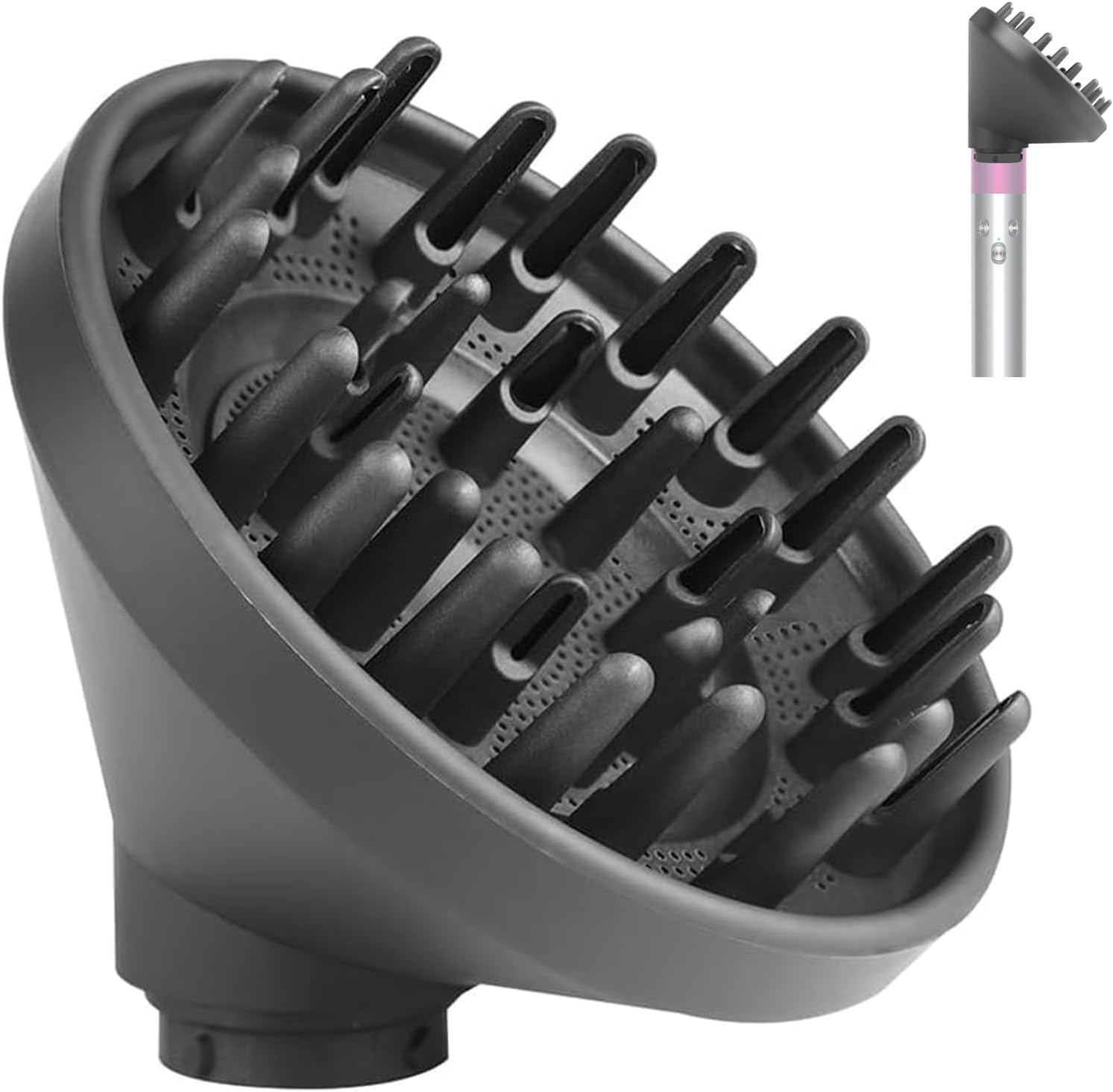 Upgraded Diffuser Attachment for Dyson Airwrap, Converting for Dyson Airwrap Styler to Hair Dryer
