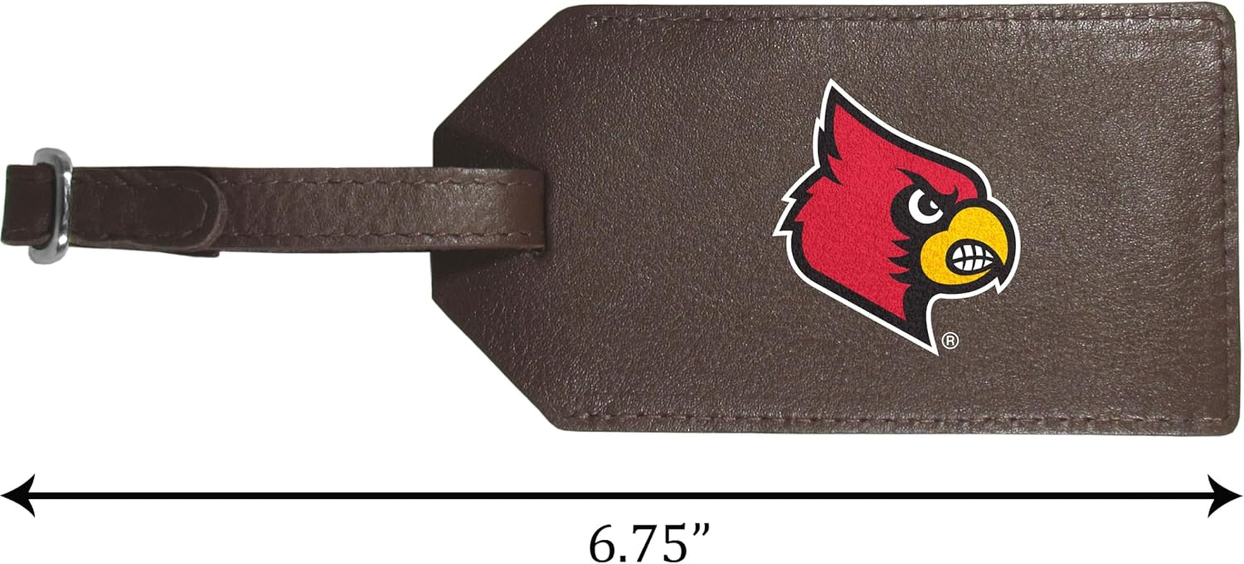 Siskiyou Louisville Cardinals Leather Luggage Strap, One Size, Team Colors