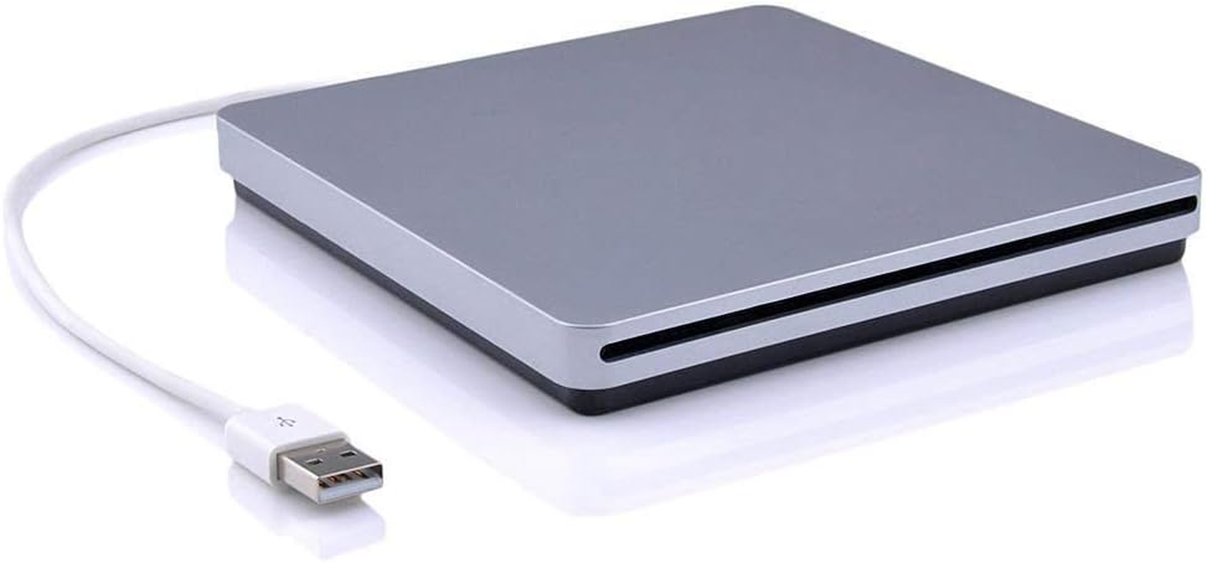 CYBERNOVA USB External Slot in DVD-RW CD-RW Drive Burner Writer Superdrive for Apple Macbook, Macbook Pro, Macbook Air, All Laptop PC with USB Port image number 3