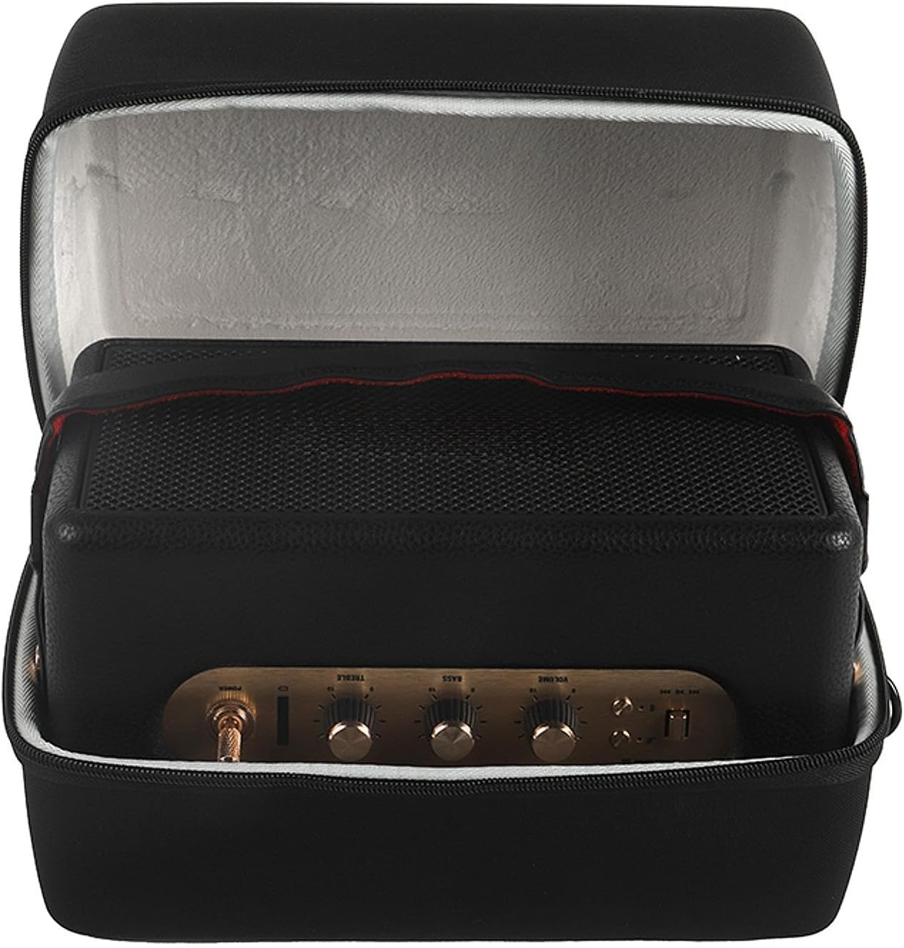 Predolo Speaker Protective Case EVA Audio Storage Box for Camping Walking Home image number 3