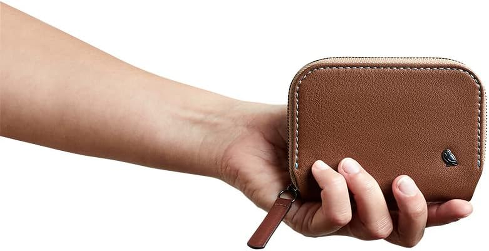 Bellroy Folio Mini &ndash; (Wallet, Coin Pouch) - Hazelnut - Charcoalcobalt image number 6