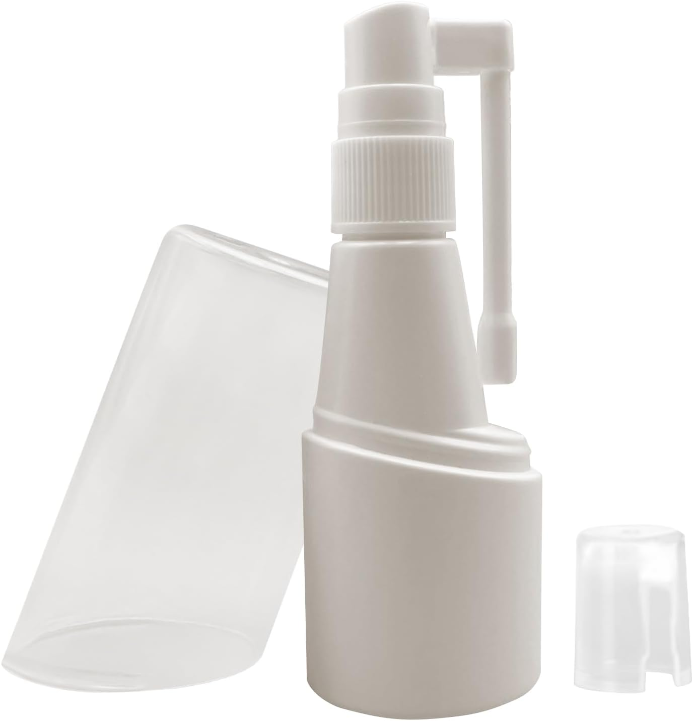 Kivrimlarv Water Spray Bottle, Orals and Nasal Sprayer, Refillable Fine Mist Atomizer, Rotatable Nozzle Design, Compact Leakproof Build, 50Ml Clear Bottle, Pe Material, 1.54X1.54X4.92In image number 3