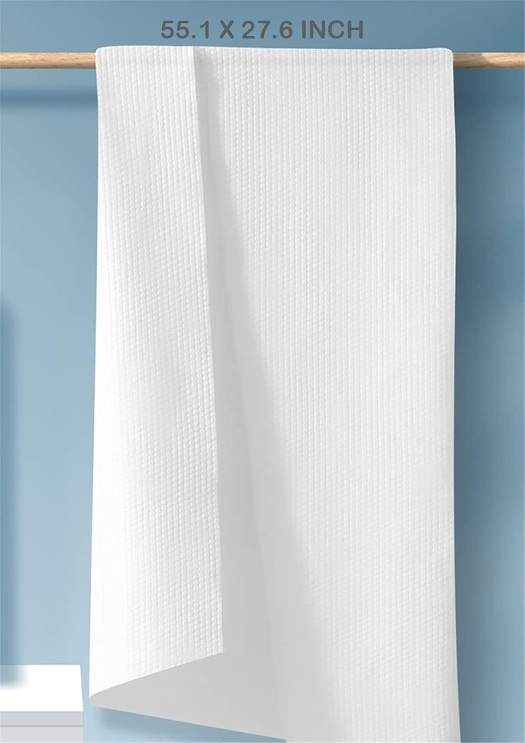 PENGQIMM Disposable Bath Towel,Big Shower Towels,Disposable Bath Towels Soft Absorbent Shower Bath Big Towels Body Towel,Portable Package for Travel,Hotel,Camping Use.27.5 X 55 Inch, White, 6 Pack image number 6