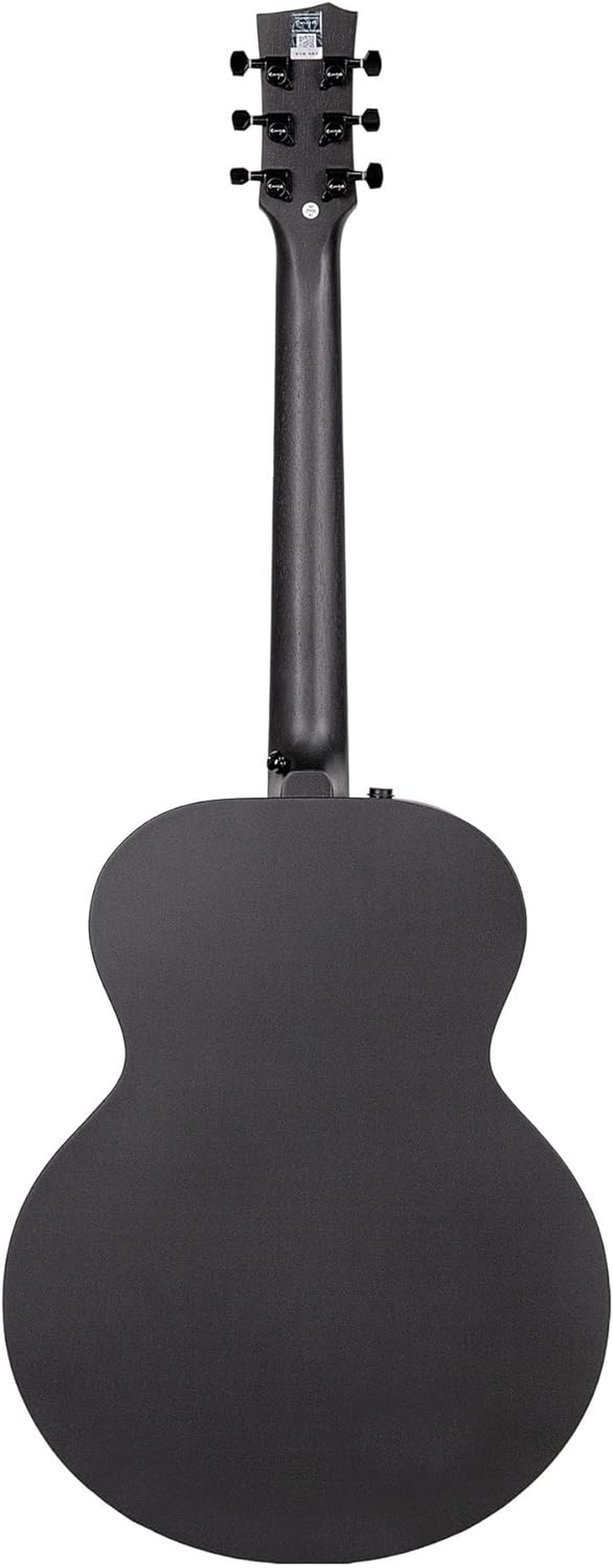 Enya EA-X0 41" HPL Spruce & KOA Acoustic Electric Guitar - Pickup/Eq - Black image number 2