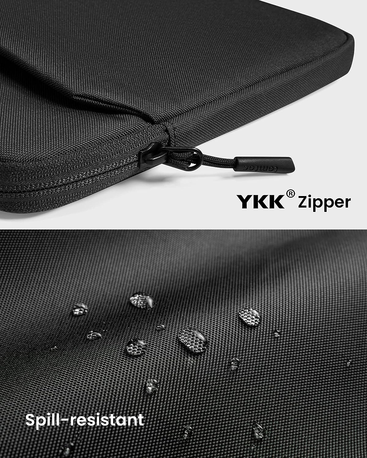 Tomtoc Slim Ipad Sleeve Bag for 2025 13-Inch Ipad Pro M5/M4, 13-Inch Ipad Air M3 & M2, 12.9-In Ipad Pro M2&M1 6Th/5Th with Magic Keyboard and Smart Keyboard Folio, 12.4-In Galaxy S10+/S9+ image number 1