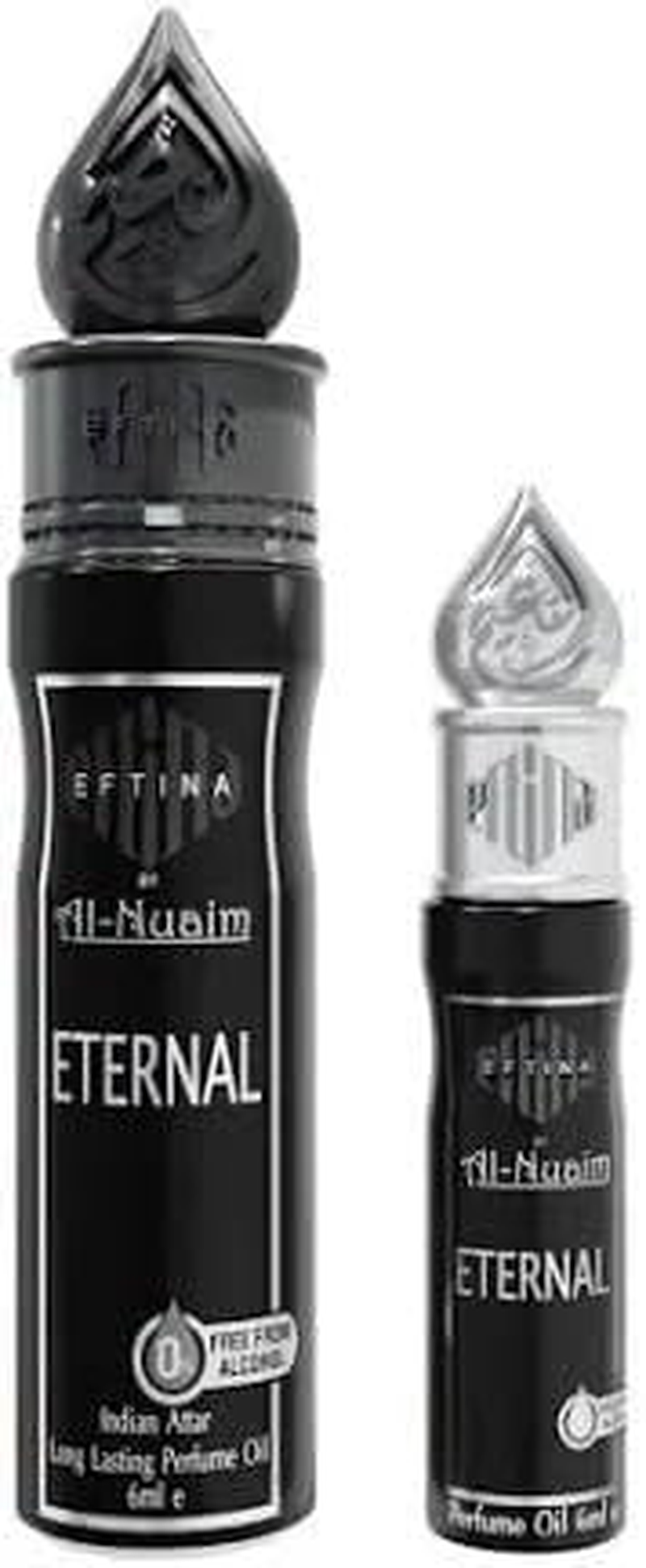 Generic Eftina Eternal Attar Roll-On Perfume Oil, 6Ml, Black