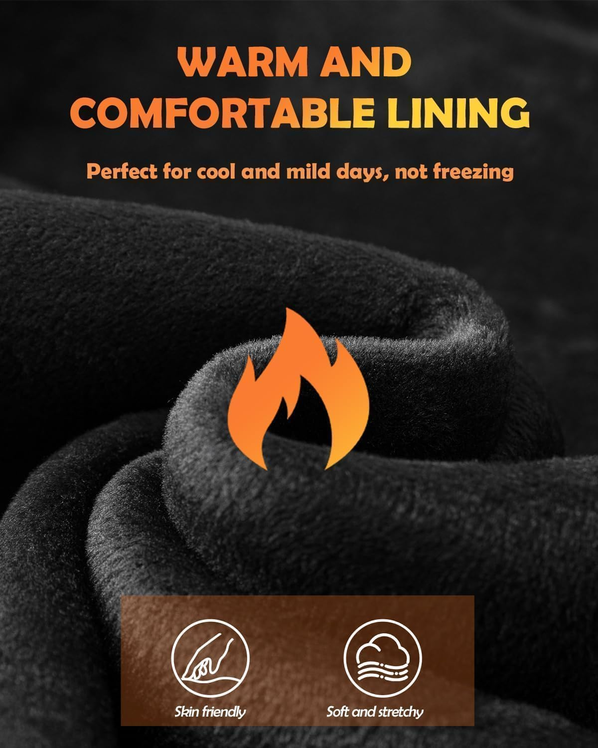 Winter Gloves for Men Women, Cold Weather Waterproofwith Gloves Touch Screen Fingers image number 6