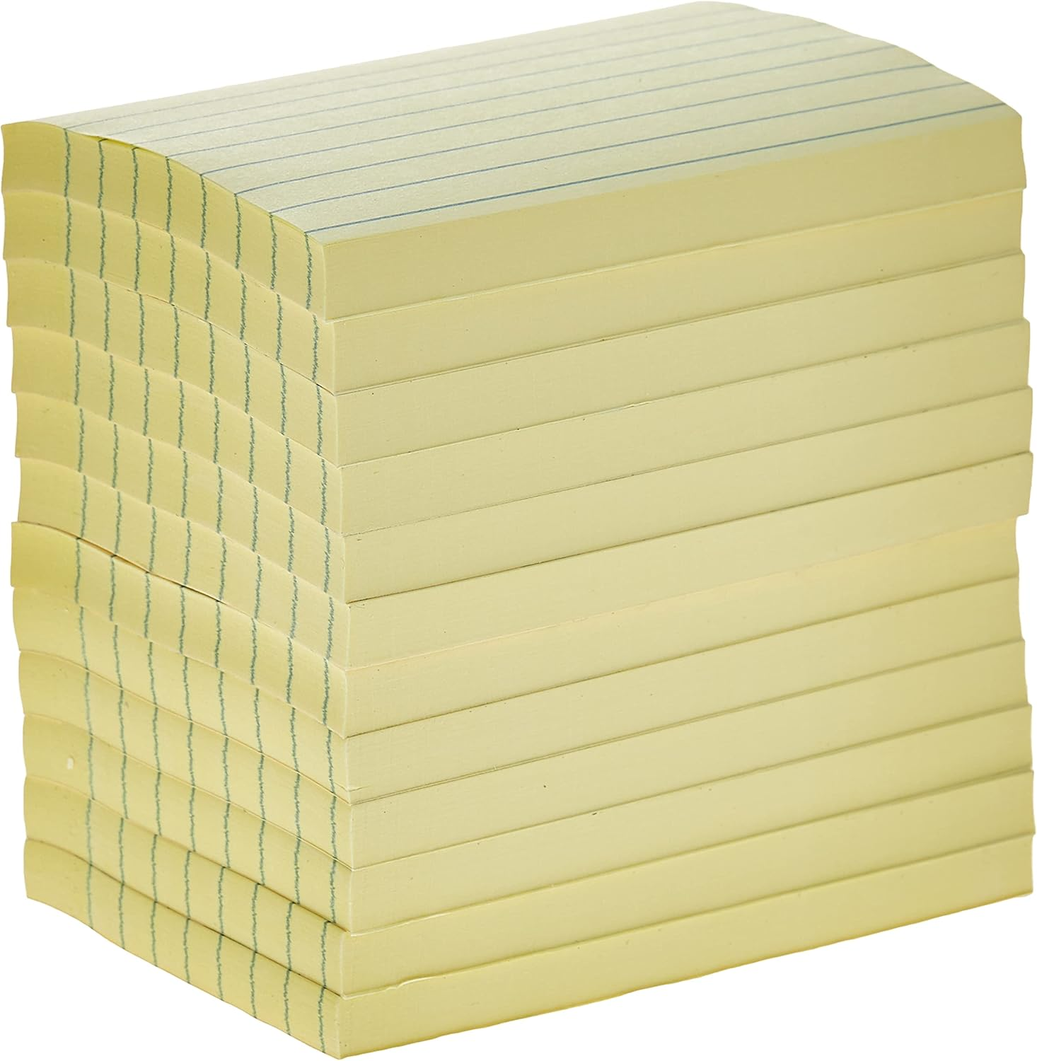 Post-It Notes 76Mm X 127Mm Canary Yellow Lined image number 2