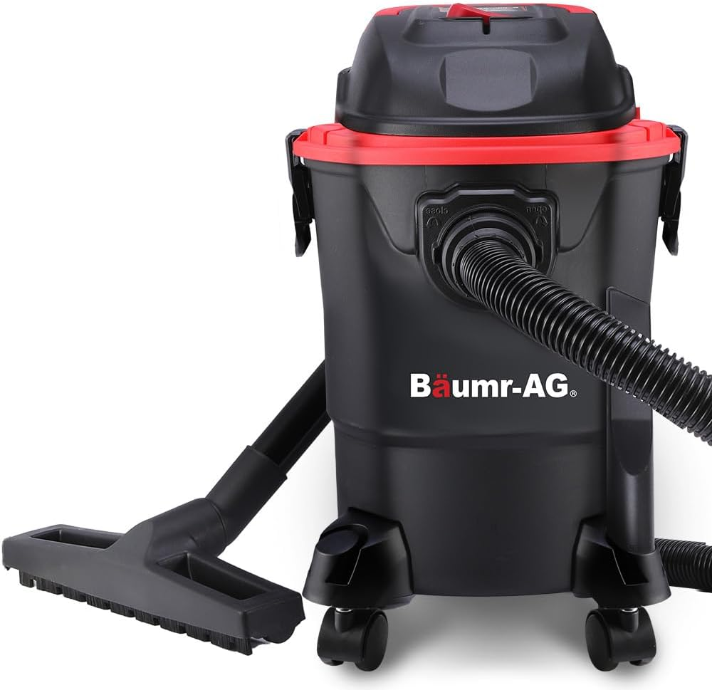 Baumr-Ag 20L 1200W Wet and Dry Vacuum Cleaner, with Blower, for Car, Workshop, Carpet image number 2