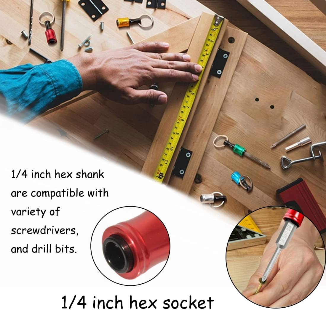 Seonfook Screwdriver Bits Holder Keychain Extension Bar image number 6