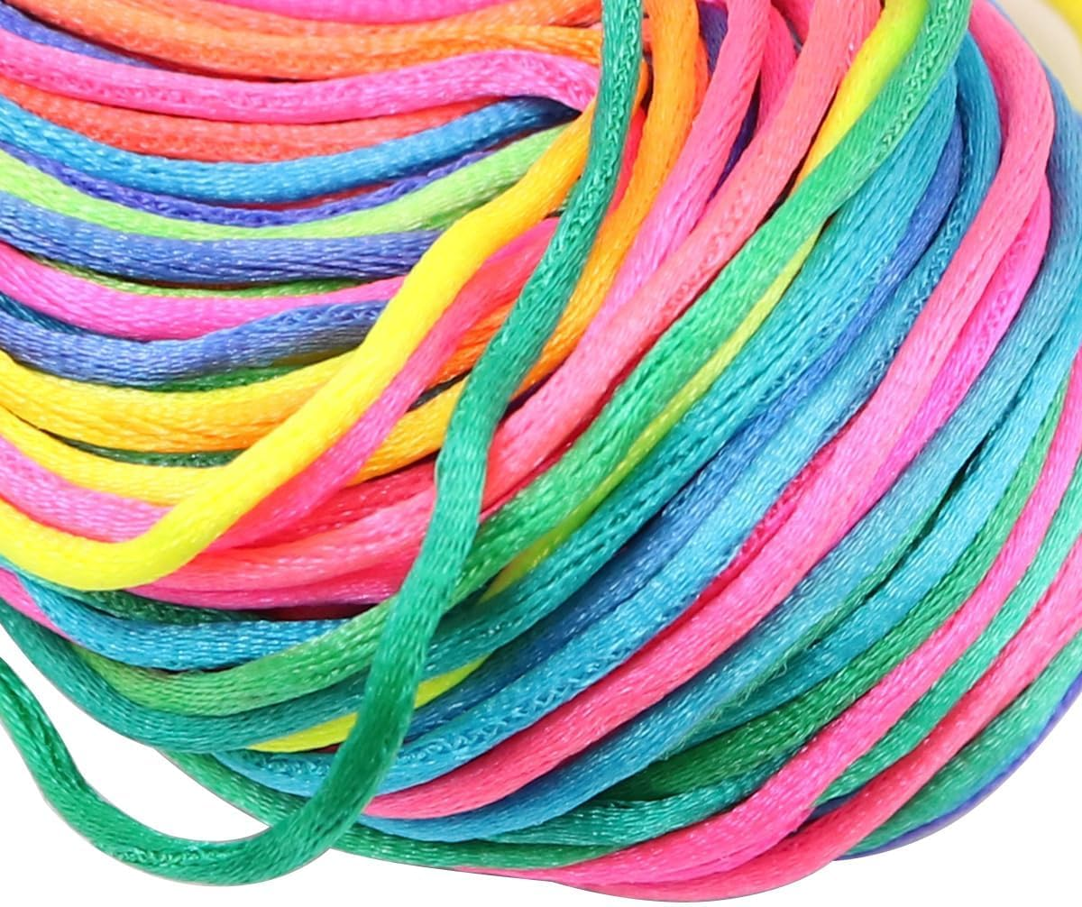 Namvo 40 Pieces Hair Braids Colorful Hair Wraps Rainbow Braided Hair Ties DIY Ponytail Braids Hair Styling Accessories for Women and Girls Fashion Weave Cords image number 4