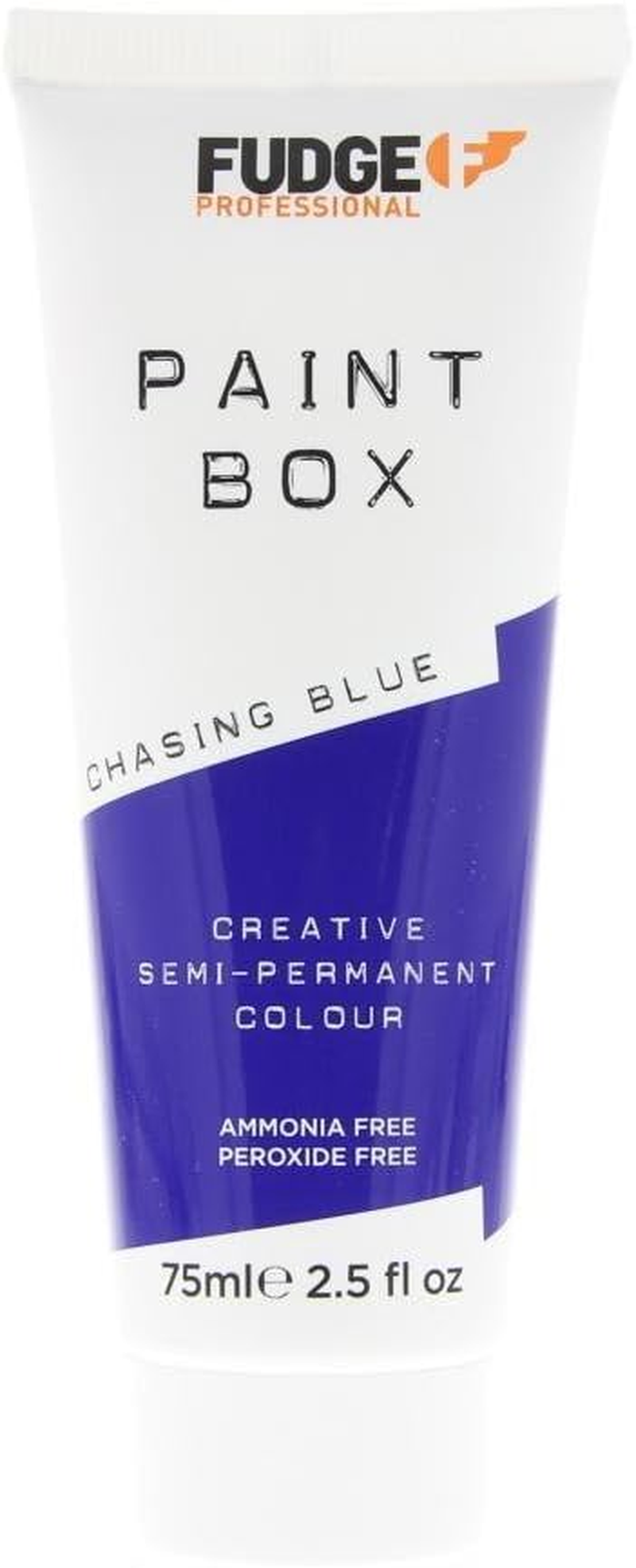 Fudge Paintbox Semi-Permanent Hair Colour, Chasing Blue, 75 Ml