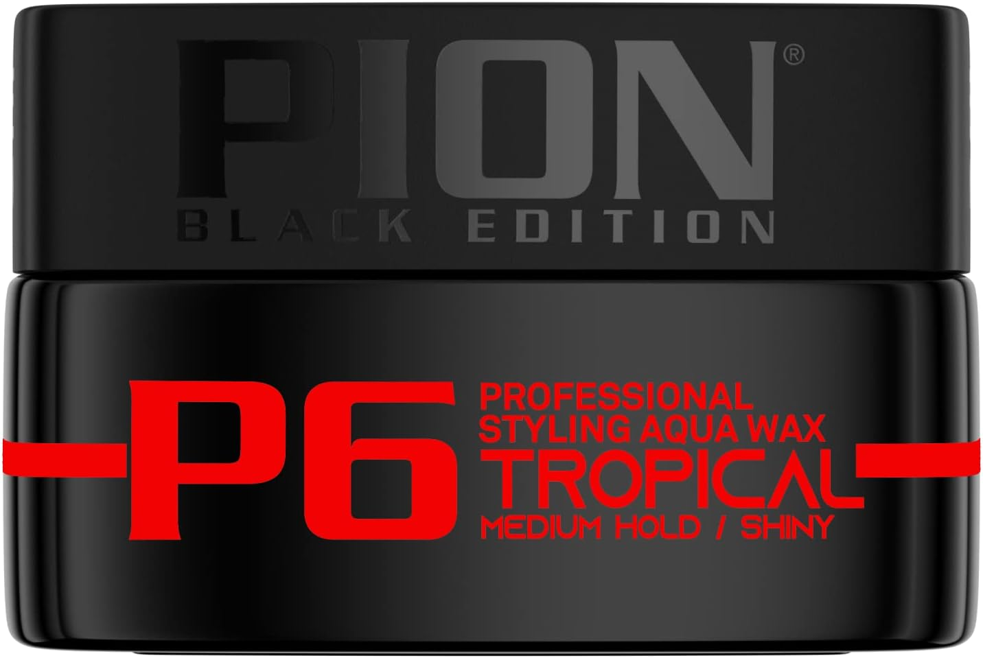 Pion P6 | Tropical Hair Styling Wax, Aqua Series | Medium Hold, Volumizing Wax | Natural Look, Smooth Finish