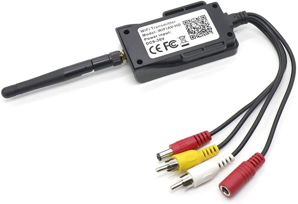 Wishring Wifi Car Backup Camera Realtime Video Transmitter for Iphone X Android Samsung LG Motorola Huawei HTC 903W image number 1