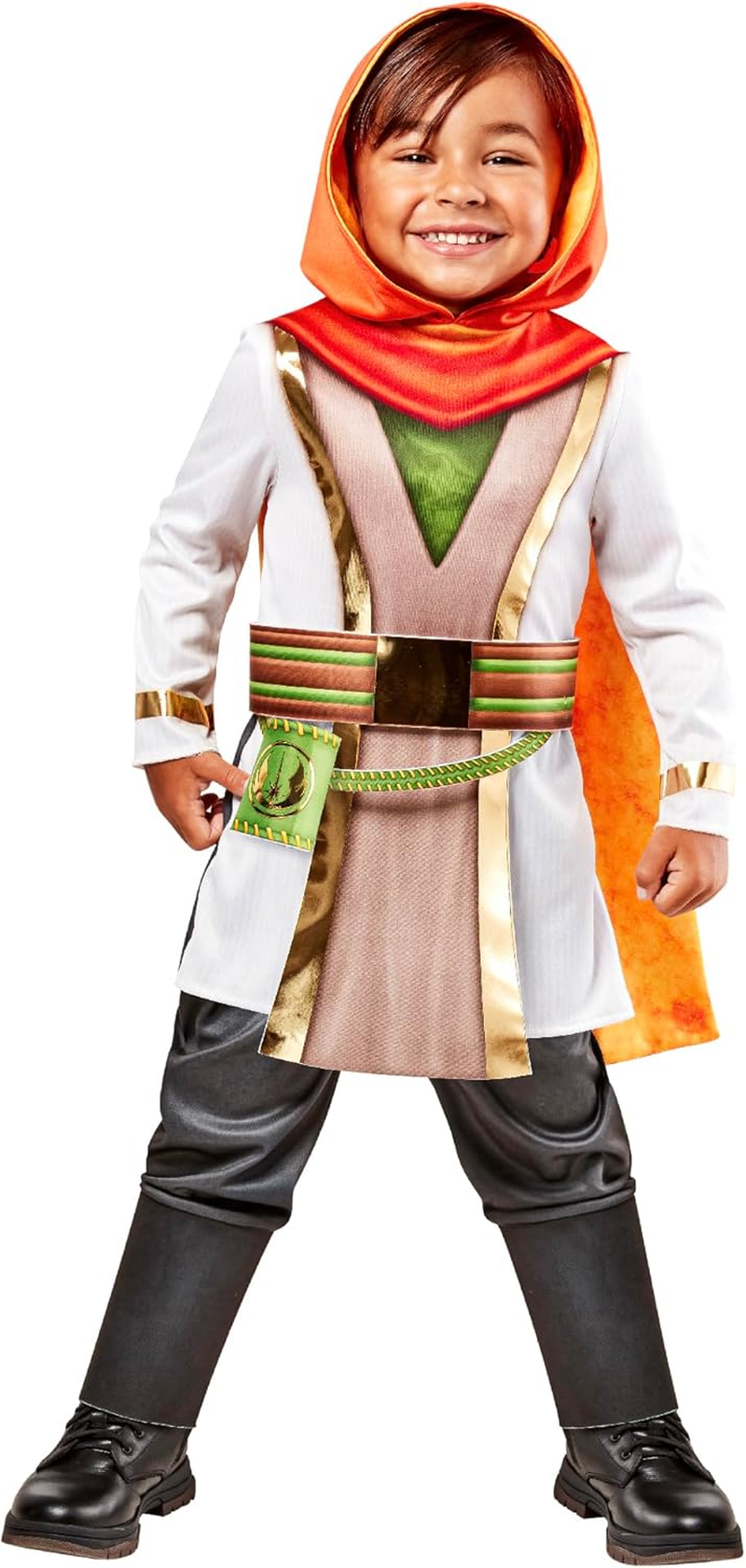 Kai Brightstar Deluxe Costume for Toddlers & Kids - Star Wars Young Jedi Adventures - Small (3-5 Yrs) image number 4