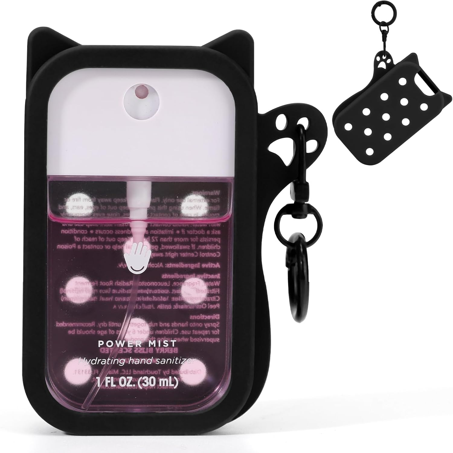 DATANSUN Silicone Case with Keychain for Touchland, Purple