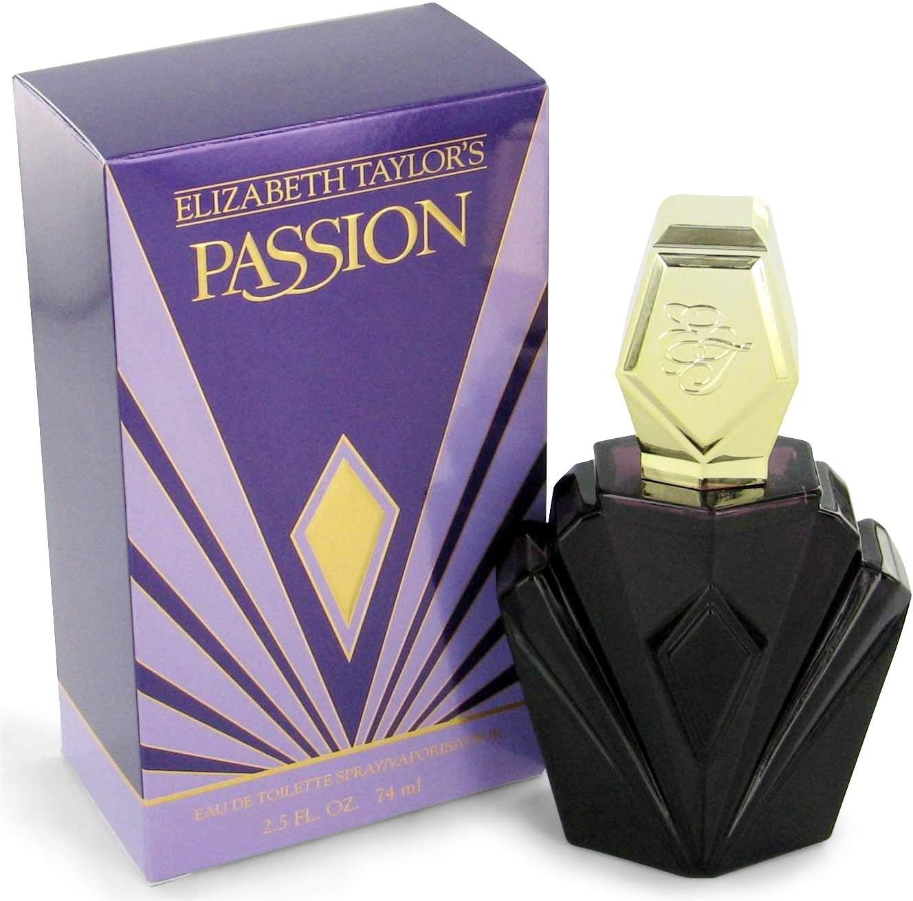 Elizabeth Taylor Passion Eau De Toilette Spray 2.5 Oz