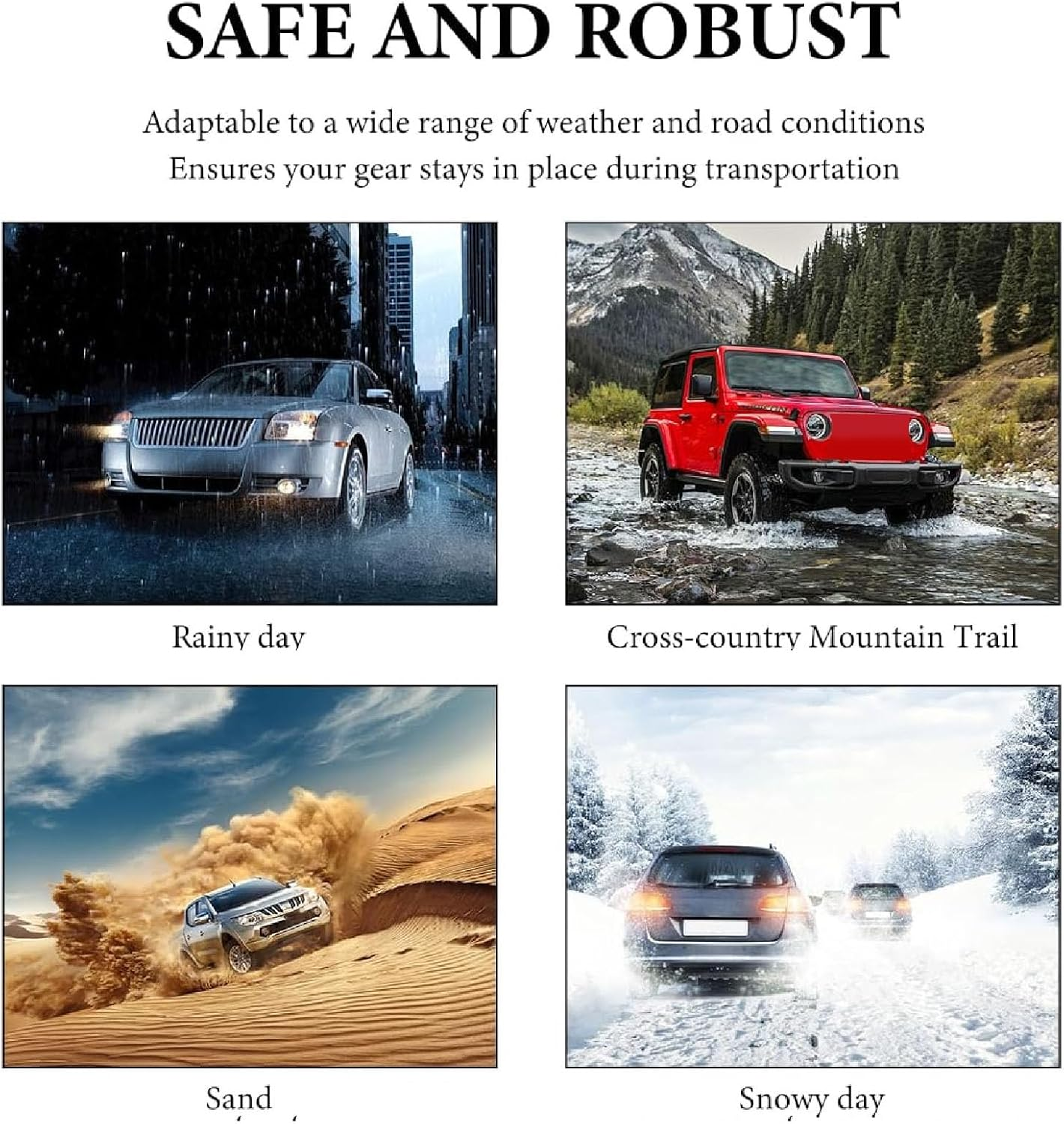 4PCS T Track Mount Tie down Anchor for Roof Rack, M8 Sturdy Stainless Steel Ring Shaped Eye, T Eye Nut Tie down Rings for Holding Bungee Cord, Ropes, Hooks (Black) - Black image number 3