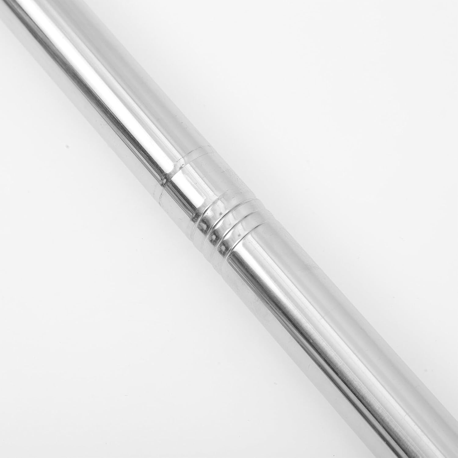 DOITOOL Stainless Steel Replacement Mop Rod Two-Section Metal Broom Extension Pole with Hanging Household Cleaning Handle for Floor and Bathroom Polished Surface Easy to Clean image number 3