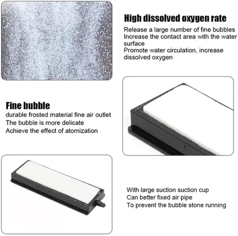 Aquarium Air Stones White Nano Bubble Bar for Fish Tank, Pond, & DWC Hydroponic, Enhanced Oxygen Dispersion image number 3
