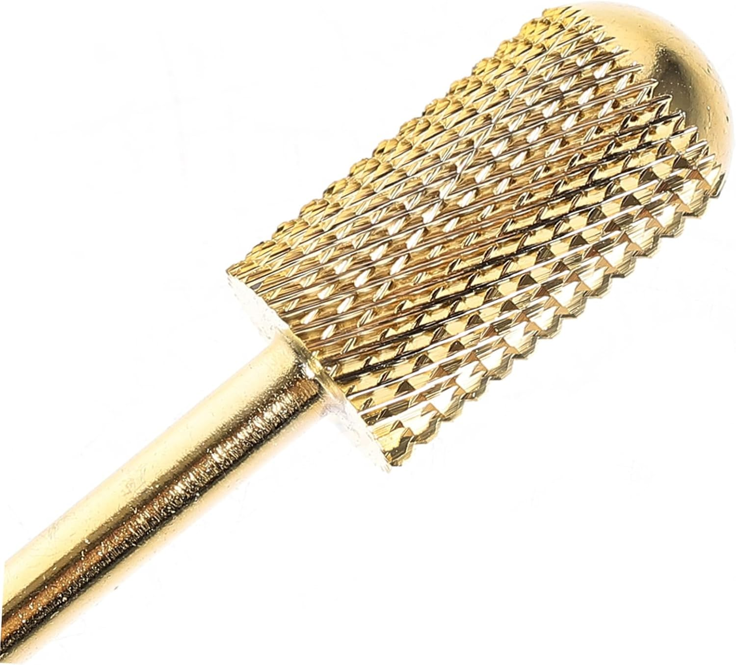 LOORGVEL 3Pcs Gold Tungsten Carbide Nail Drill Bits Set Professional Polishing Tools for Manicure Pedicure Suitable for Acrylic Gel Nails for Home Salon Use image number 5