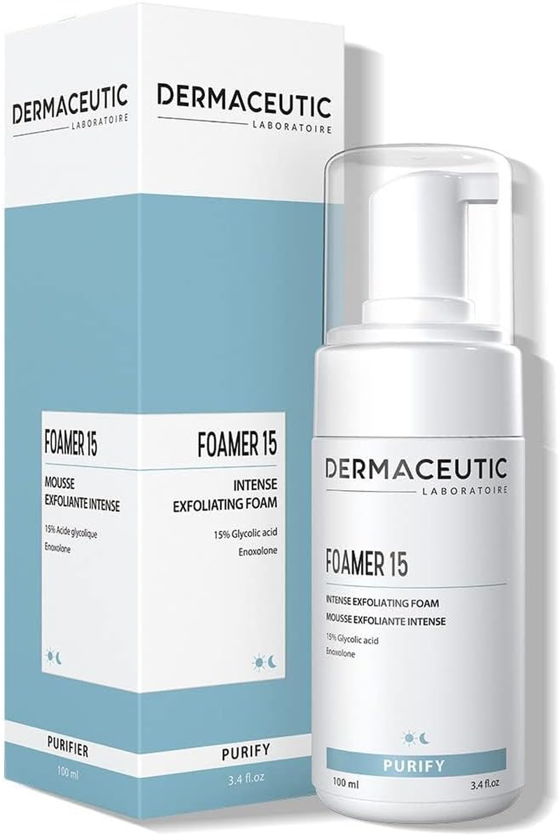 Dermaceutic Foamer 15 - Gentle Foaming Cleanser - Brightening Face Wash - Exfoliating Cleanser for a Clear and Bright Complexion - 100Ml image number 4