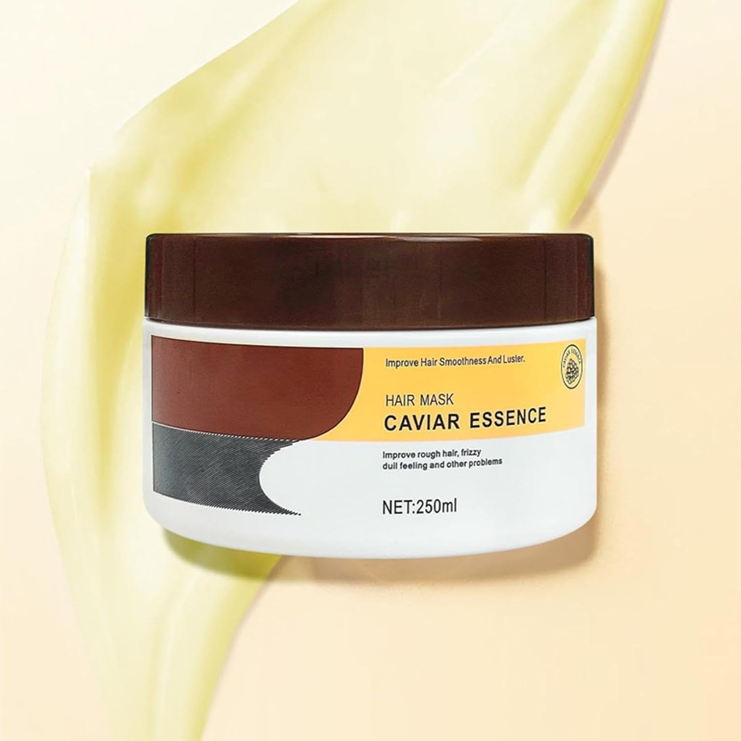 Caviar Essence Collagen Hair Mask,Collagen Hair Mask for Dry Damaged Hair,Restores Shine and Smoothness to Hair - 1Pcs image number 2