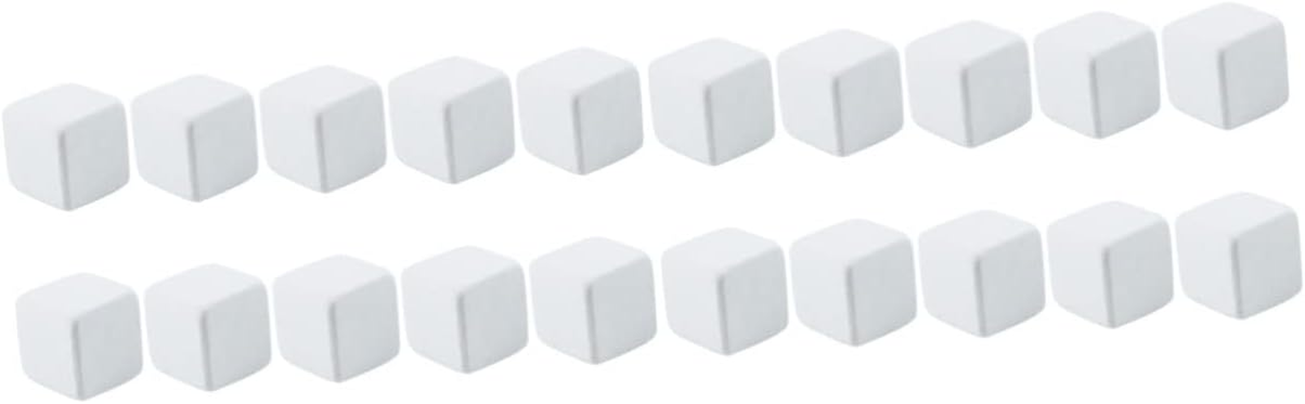 Ipetboom 20Pcs Natural Blocks for Tortoise Turtle Mineral Stones for Reptile Tank Safe Cube for Aquarium Snails