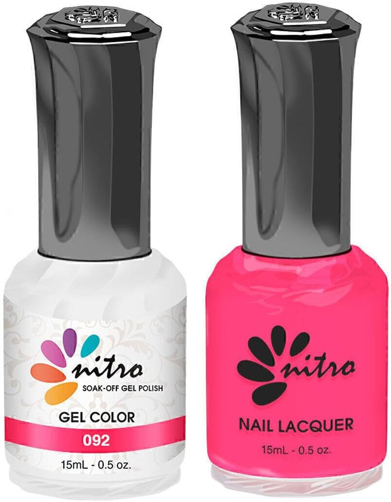 Nitro N092 - Duo Gel & Nail Lacquer 15Ml image number 1