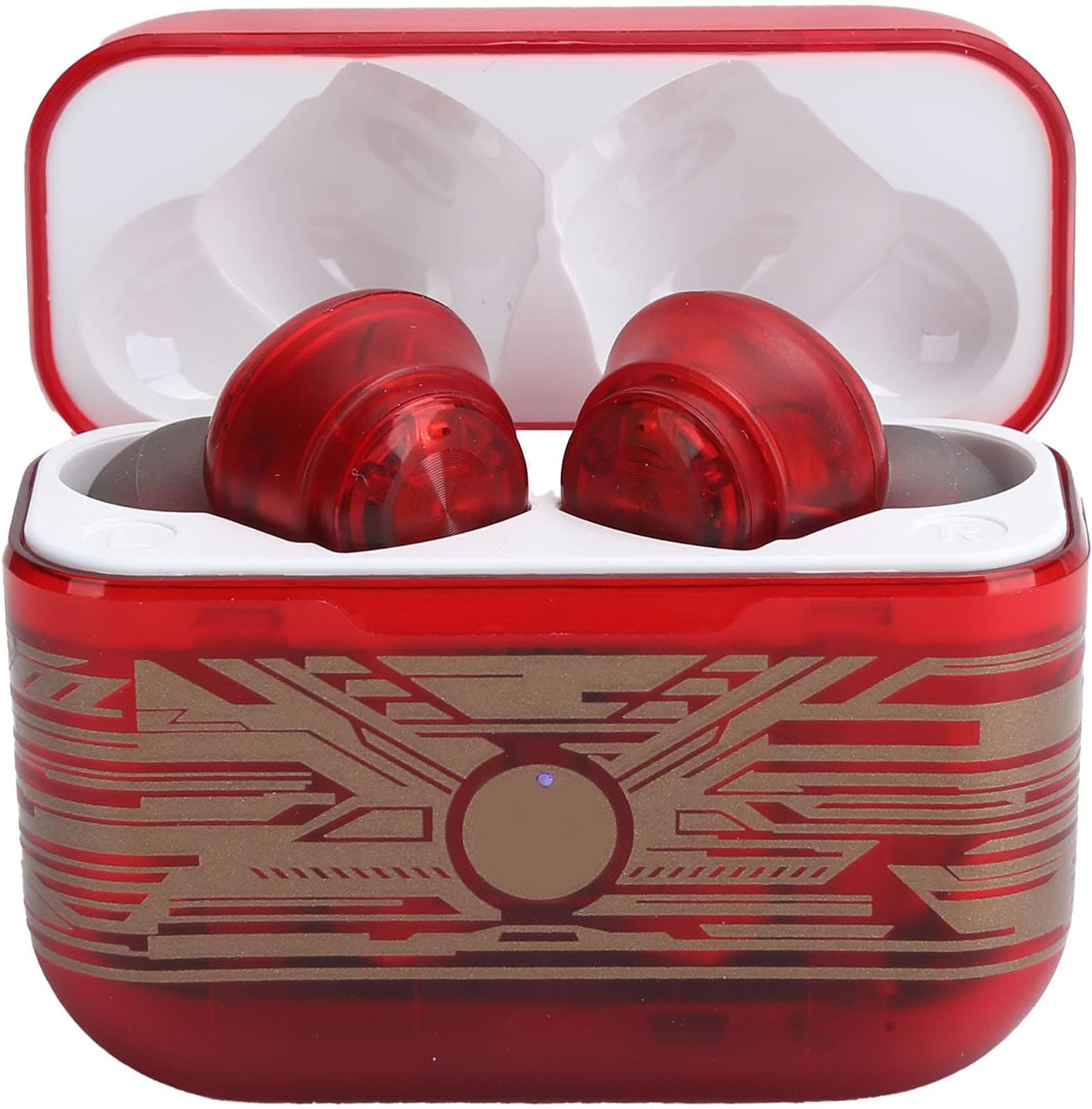 XUMIUZIY Wireless Earbuds, TWS 5.0 Touch Control Physical Noise Reduction Earbuds Dual Pickup Sound Transparent with Long Transmission Distance image number 6