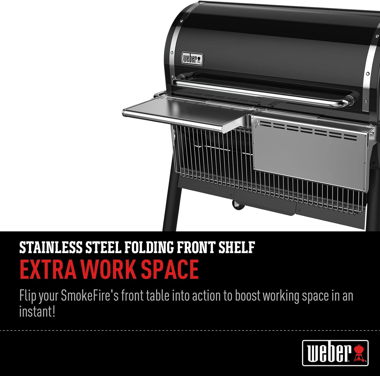 Weber Smokefire EX6 BBQ Front Table for Barbecue