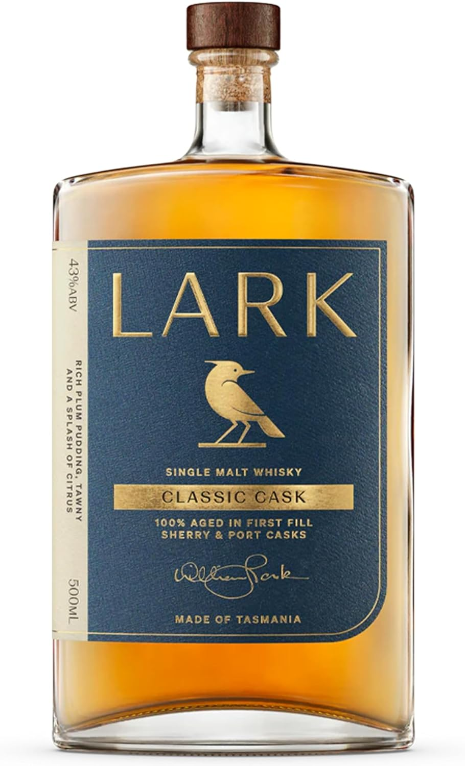 LARK Classic Cask Tasmanian Single Malt Whisky image number 1