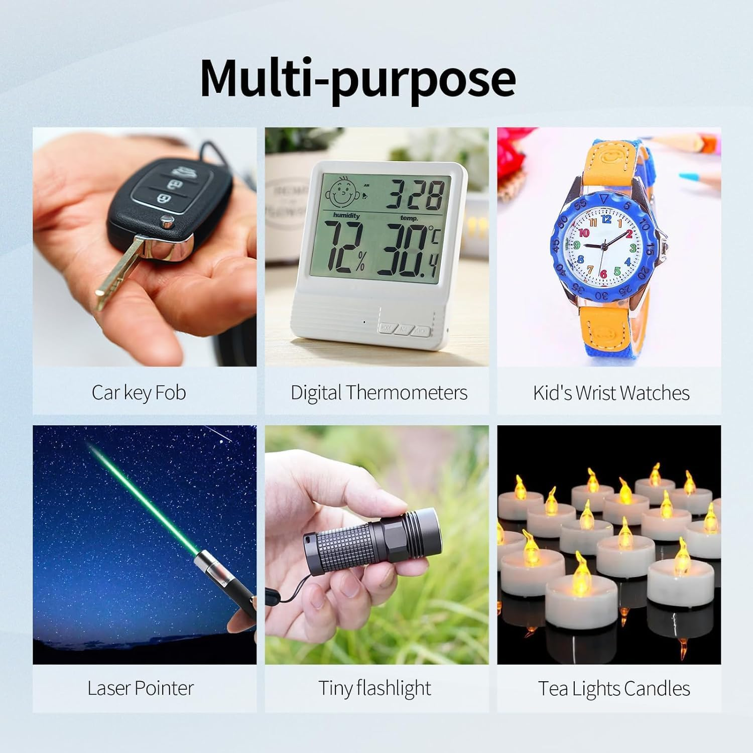 10 Pack High Capacity LR41 Batteries, AG3 L736 392 384 192 Battery 1.5V round Cell Button Coin Alkaline Batteries