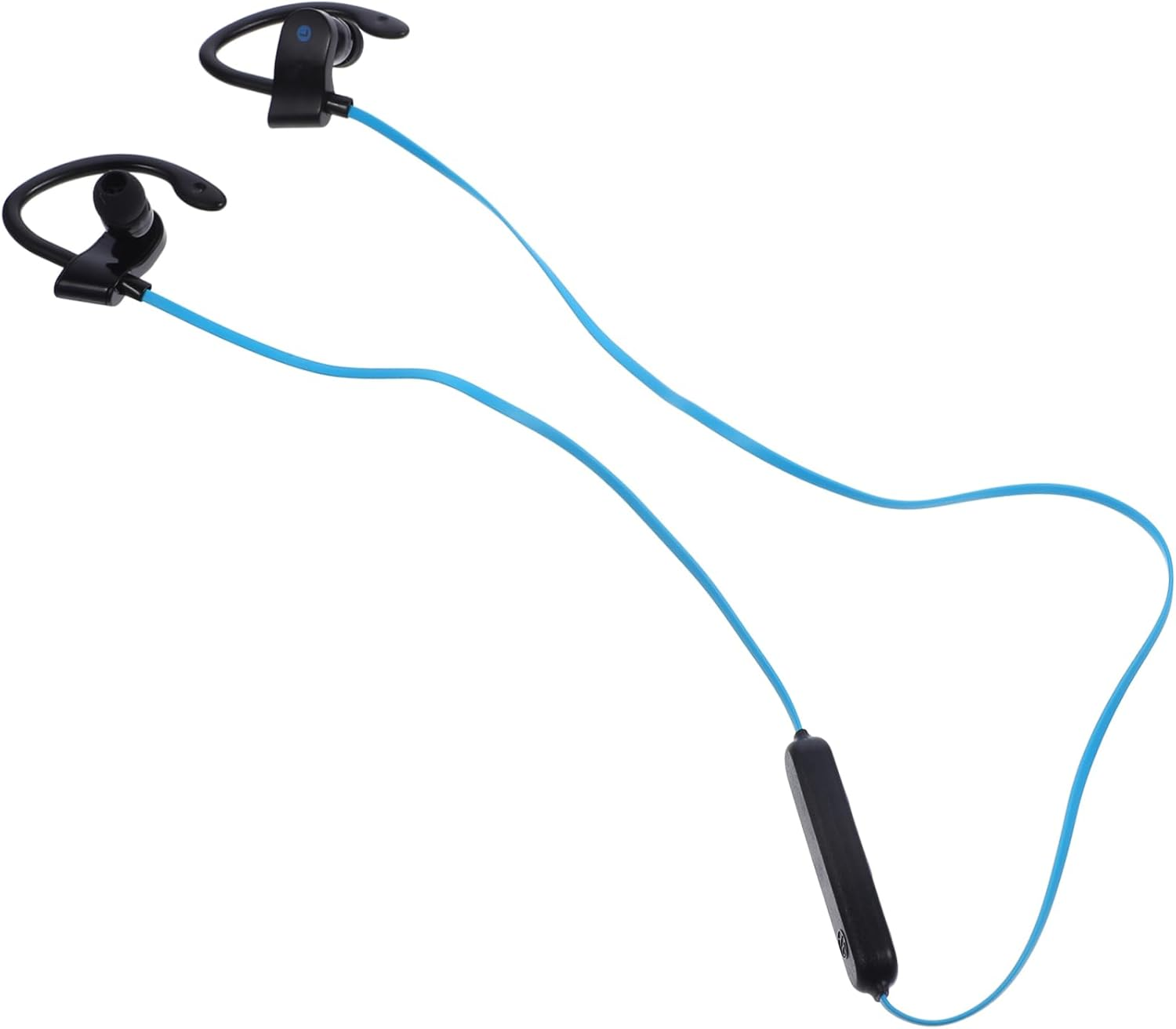 HOMOCONO Ear Hook Earphone with Microphone Universal Stereo Headset for Sports Comfortable Fit Deep Bass Black And