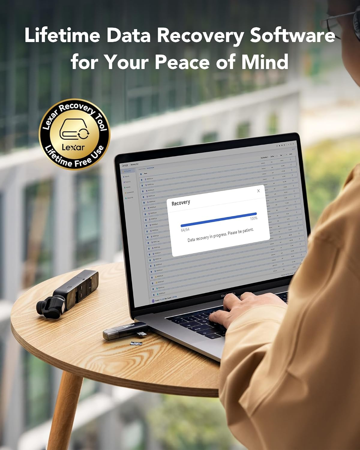 Lexar Silver plus Micro SD Card 128 GB, Memory Card Micro SD with SD Adapter, up to 205 Mb/S Read Speed, UHS-I, A2, U3, V30, Class 10, 4K UHD Microsdxc Memory Card image number 4