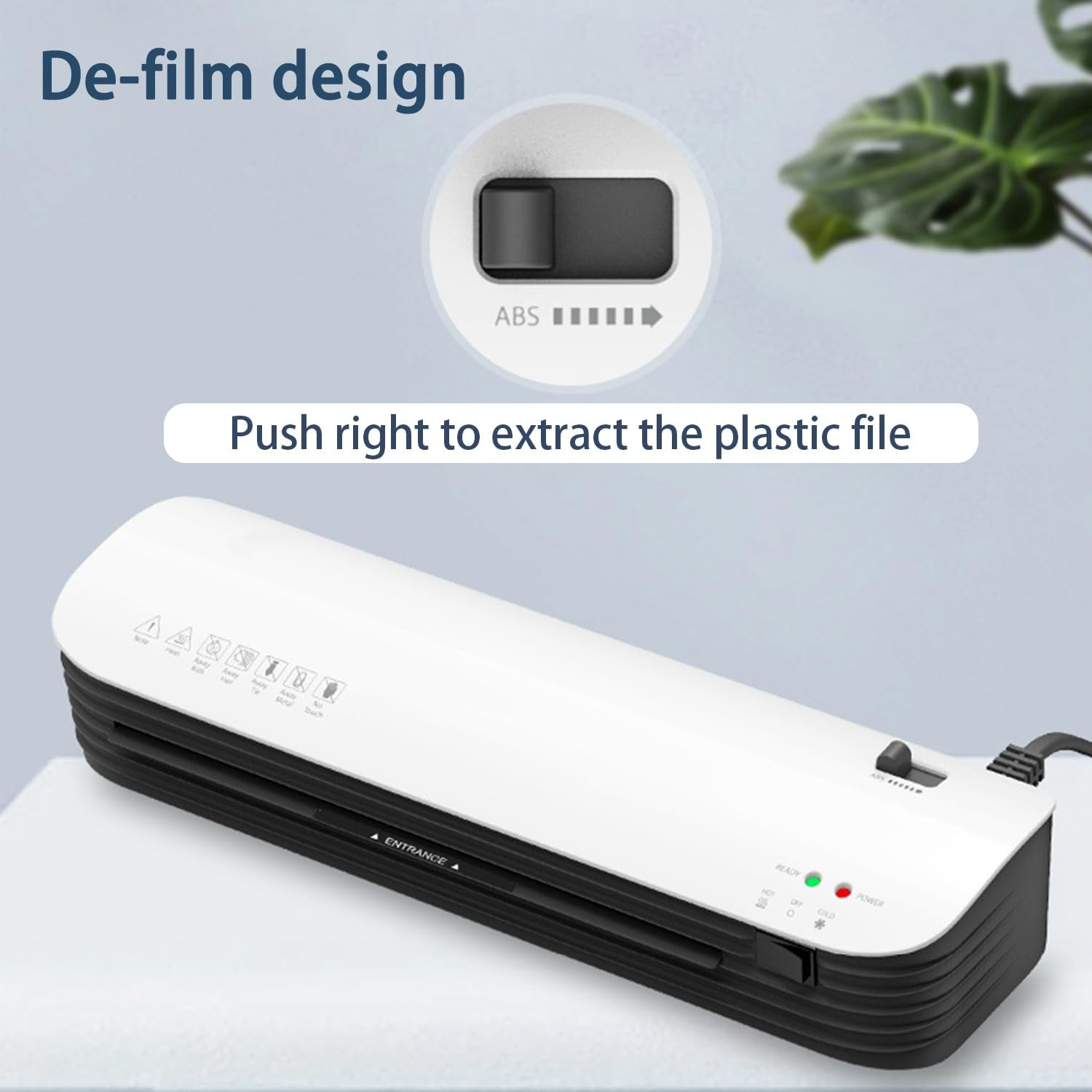 Thermal Laminator, 8.5X11 Laminator Machine, 9 Inch Thermal & Cold Laminator for A4/A5/A6 with 6 Laminating Sheets, Laminating Machine for Home School Teachers Office image number 1