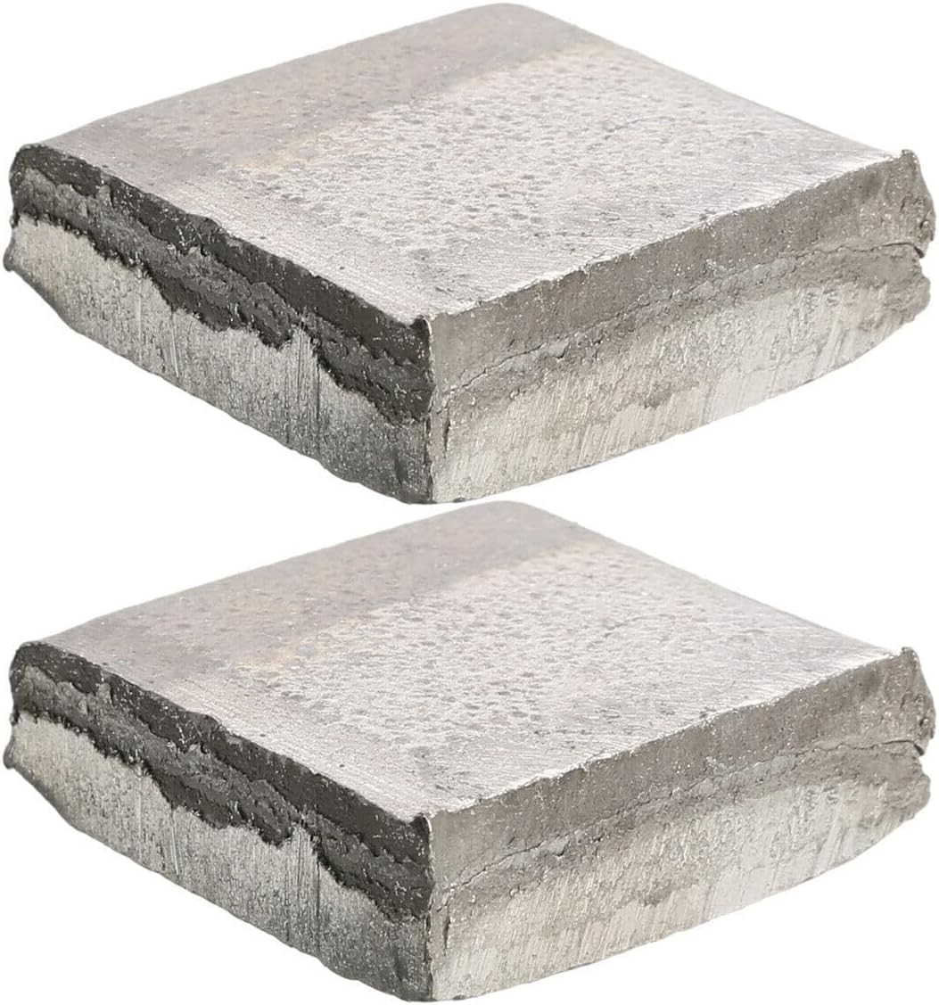 99.9% Pure Nickel Electrode Sheet, Ni 100G High Purity Nickel Ingot Sheet Pure Nickel Metal Block DIY for Plating and Electroplating,Pure Nickel Sheet Nickel Plate Nickel Strip Sheet image number 1