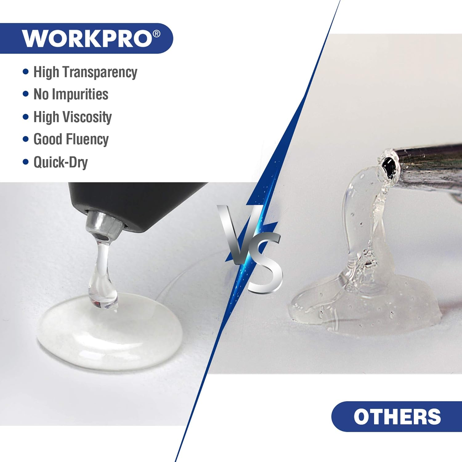 WORKPRO 100-PACK Hot Mini Glue Sticks - 1.09 &times; 10.16 Cm, Compatible with Most Glue Guns, Multipurpose for DIY Art Craft General Repairs, Home Decoration and Gluing Projects image number 6