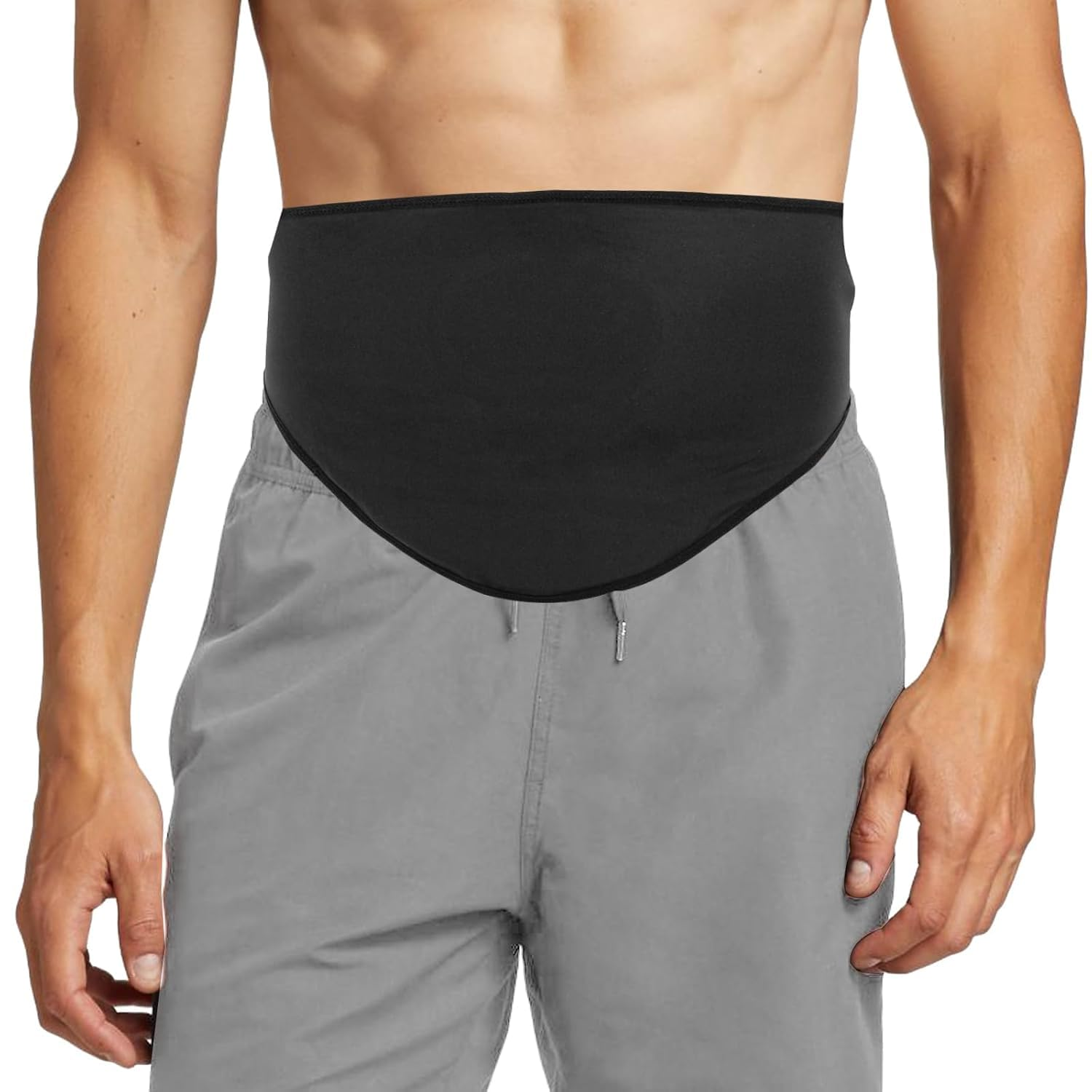 Ostomy Belt for Men & Women | Stealth Ostomy Bag Cover for Sports & Swimming | Ileostomy Support Wrap with Inner Pocket | Stoma Support Belt (L)