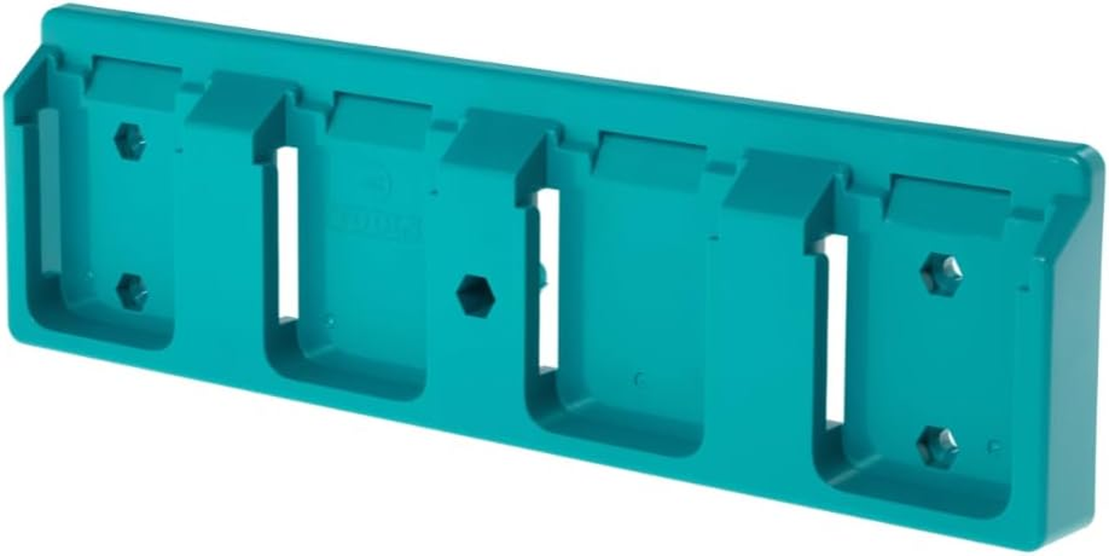 Makita 40V XGT Battery Holder by 48 Tools &ndash; Durable Wall Mount Storage, Secure Clip, Holds 4 Batteries, Ideal for Workshop & DIY Tool Organization image number 6