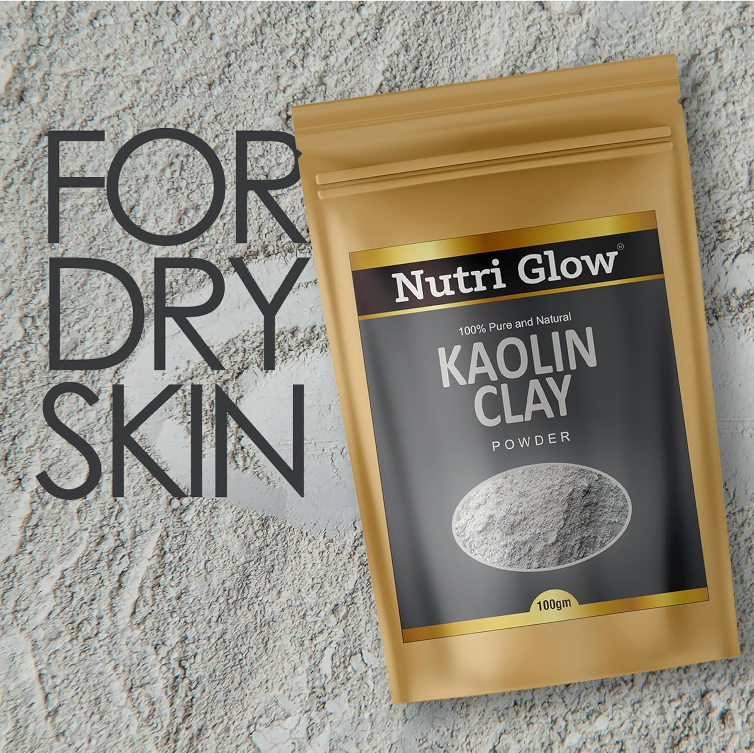 Nutri Glow'S Activated Charcoal Powder, French Pink Clay, Kaolin Clay | 100% Pure and Natural Powders | Pack of 3 Combo image number 4