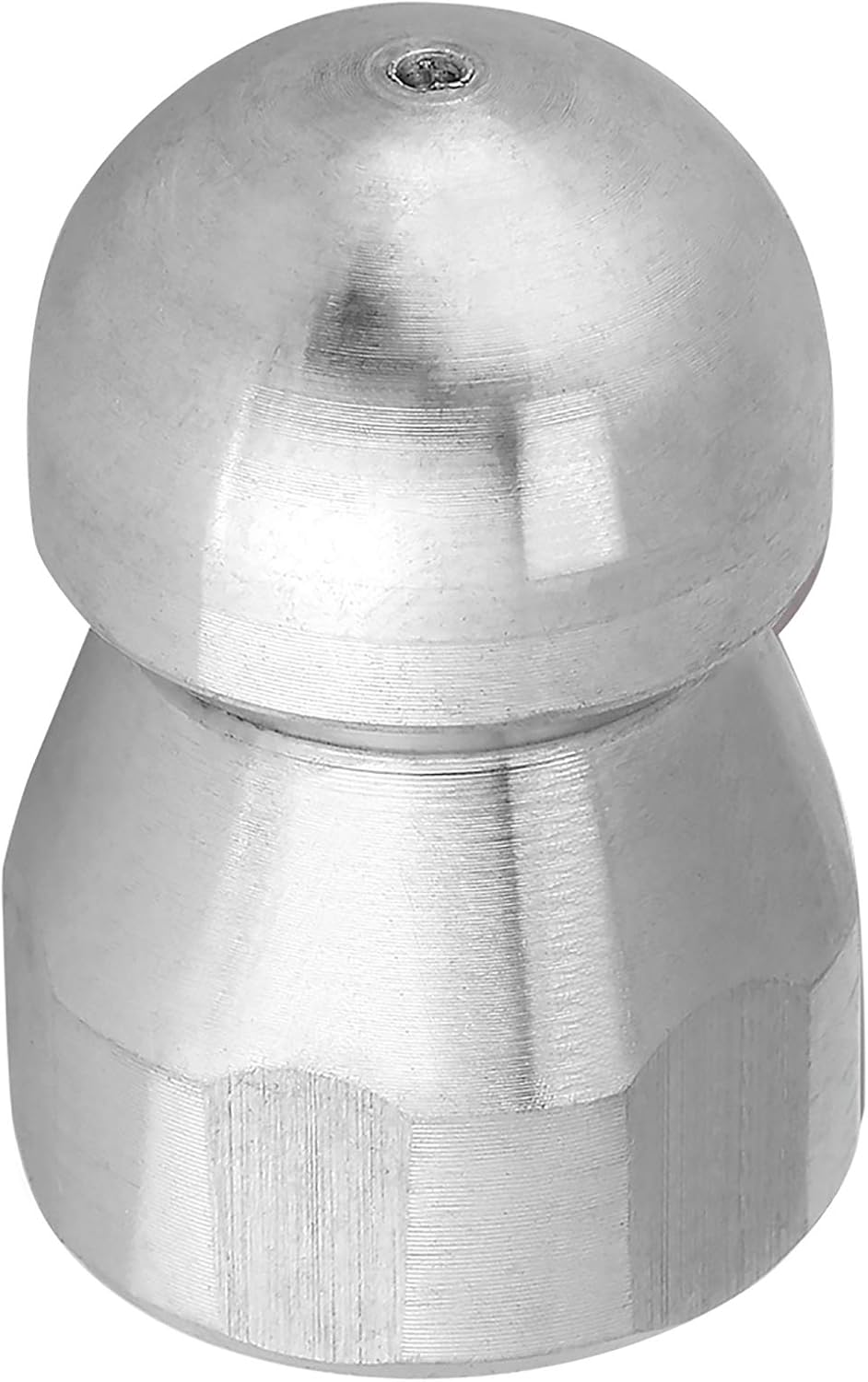 3/8" High Pressure Washer Drain Hose Sewer Pipe Jetter Nozzle - Stainless Steel, Energy-Saving Design for Effective Drain and Maintenance, for Landscaping and Textile Industries image number 1
