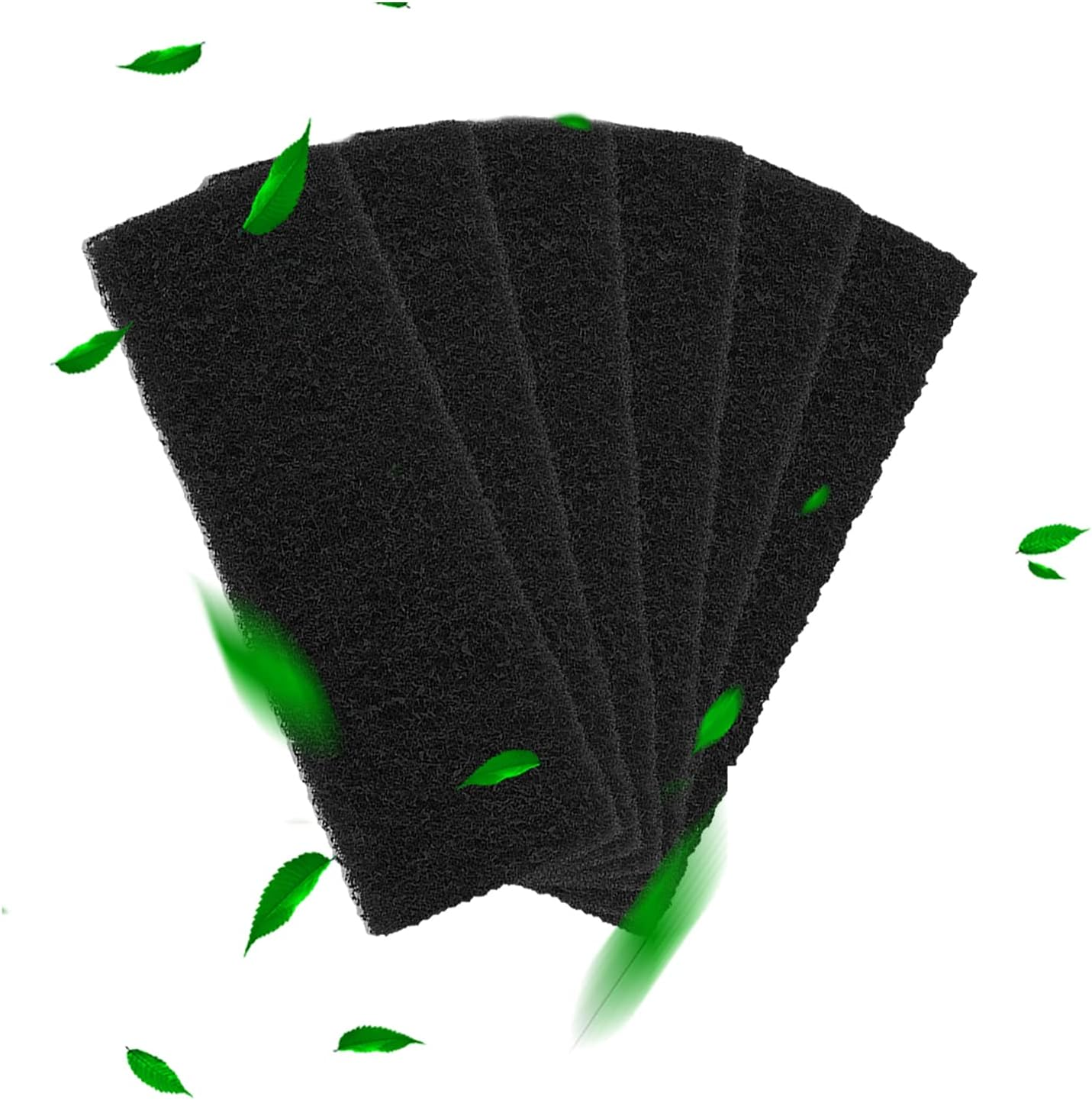 ARTJIANG 6Pack Carbon Filters for Automatic Litter Box 3, 9"&times;3" Carbon Replacement Filter,Thickened Type Carbon Self Cleaning Cat Litter Box Filters, Activated Carbon Filter,Odor Filters image number 6