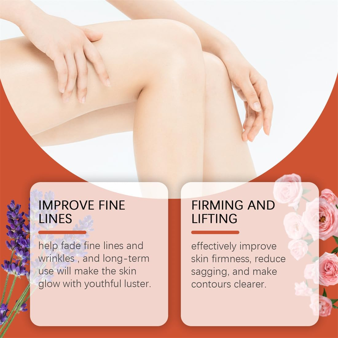 2PCS Magic Body Firming Oil Full Body Use, Hydrating and Firming Skin Oil for Arms, Chest, and Thighs with Vitamin E, Rosehip, and Coffee Seed Oil for All Skin Types image number 5