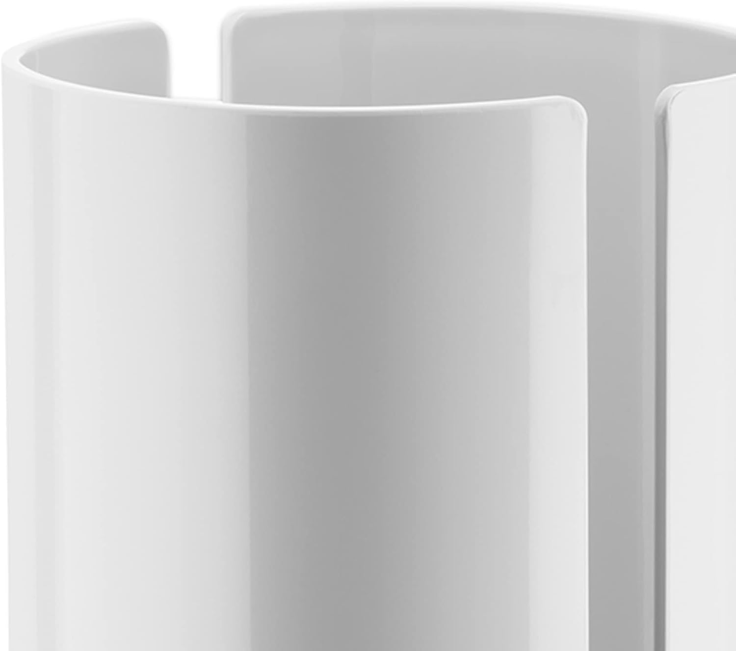 Alessi Birillo Toilet Paper Roll Container, White - PL18 W image number 5