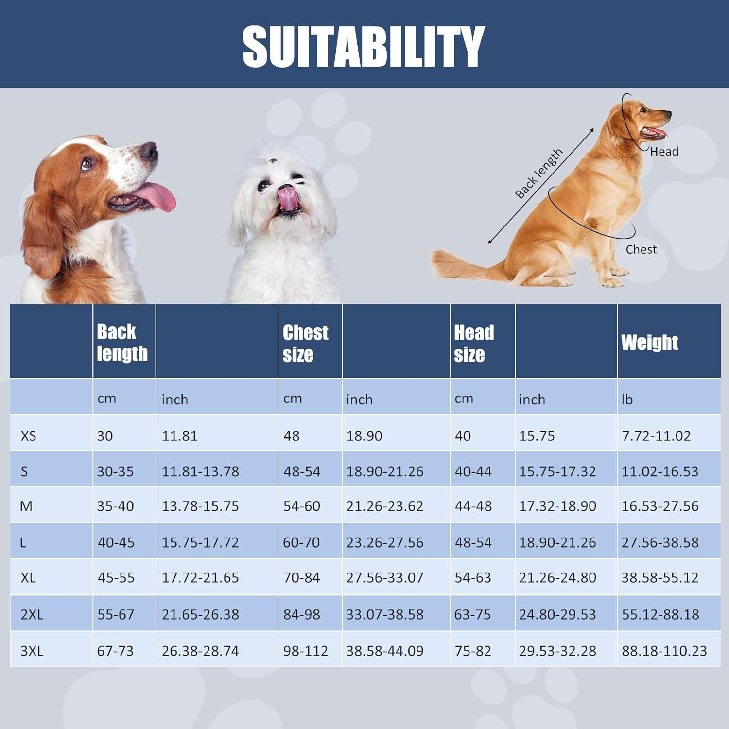 Avont Dog Raincoat - Waterproof Rain Jacket with Transparent Hood, Fully Reflective & Adjustable Pet Rain Poncho for Puppy -Grey (S) image number 1