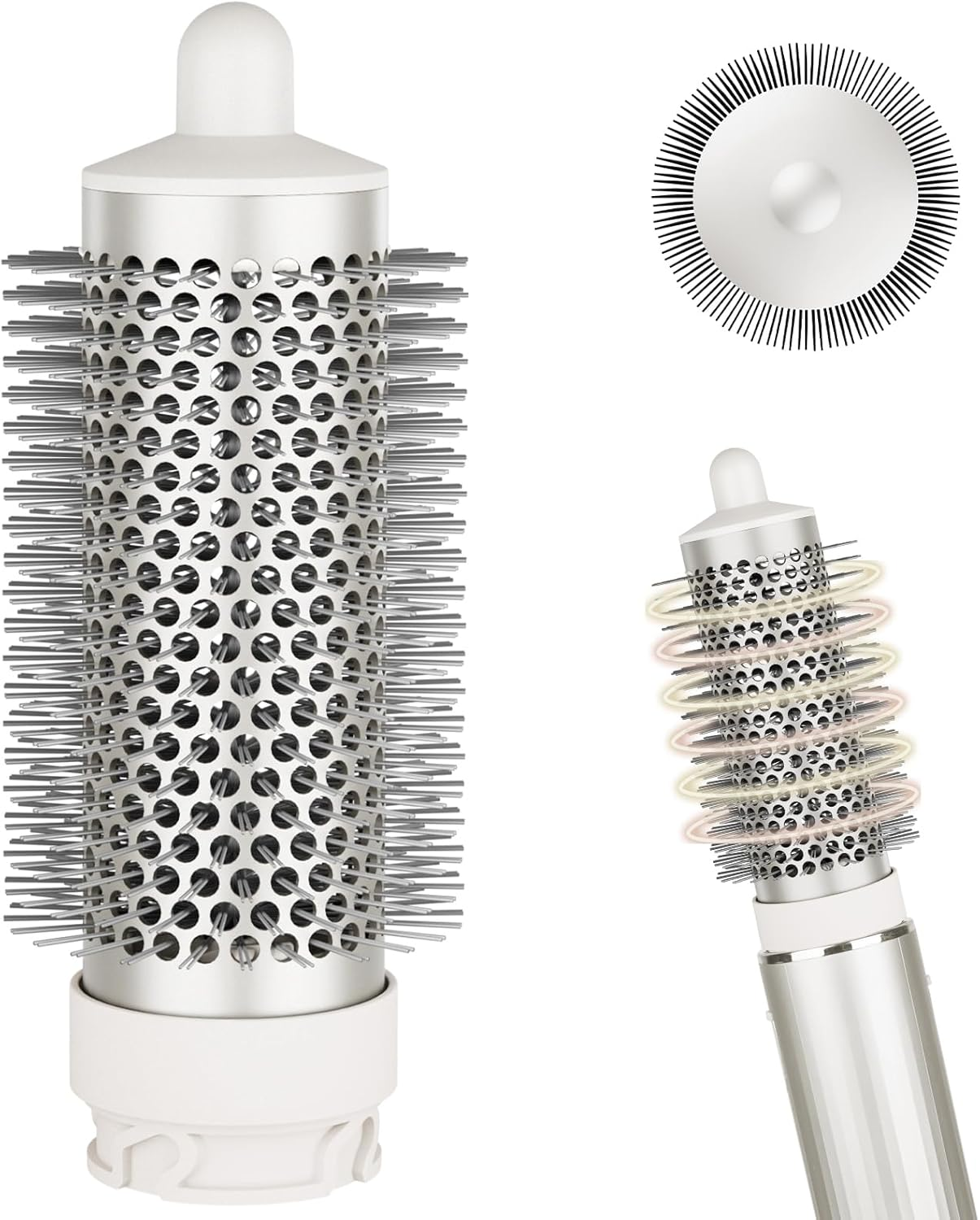 ZEPHBLOW round Volumizing Brush for Shark Flex Style HD430/435/440, round Brush Attachment Compatible with Shark Flexstyle Air Styling & Drying System, Ideal for Volumizing Styling