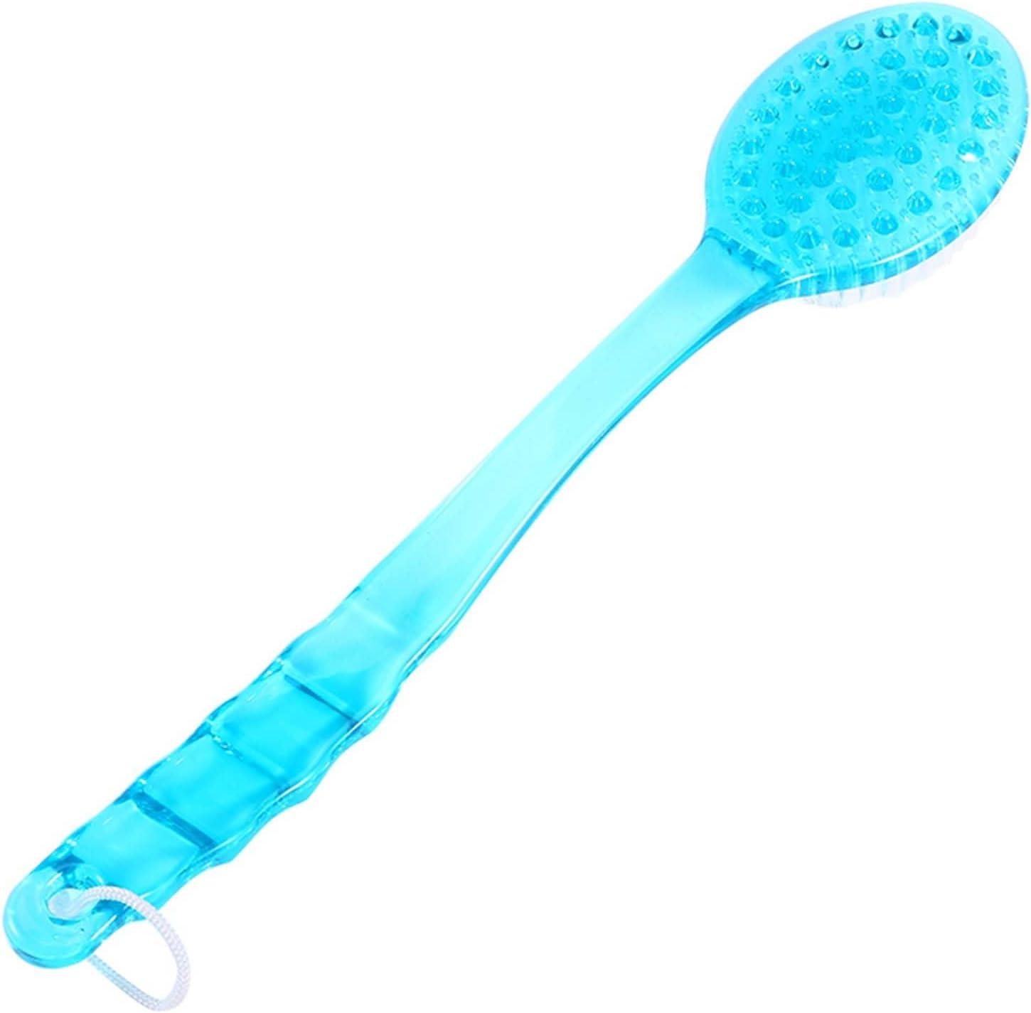 RASTKY Exfoliating Back Scrubber for Shower - Body Washing Bath Shower Back Skin Brush Scrubber Massager W/Handle image number 2